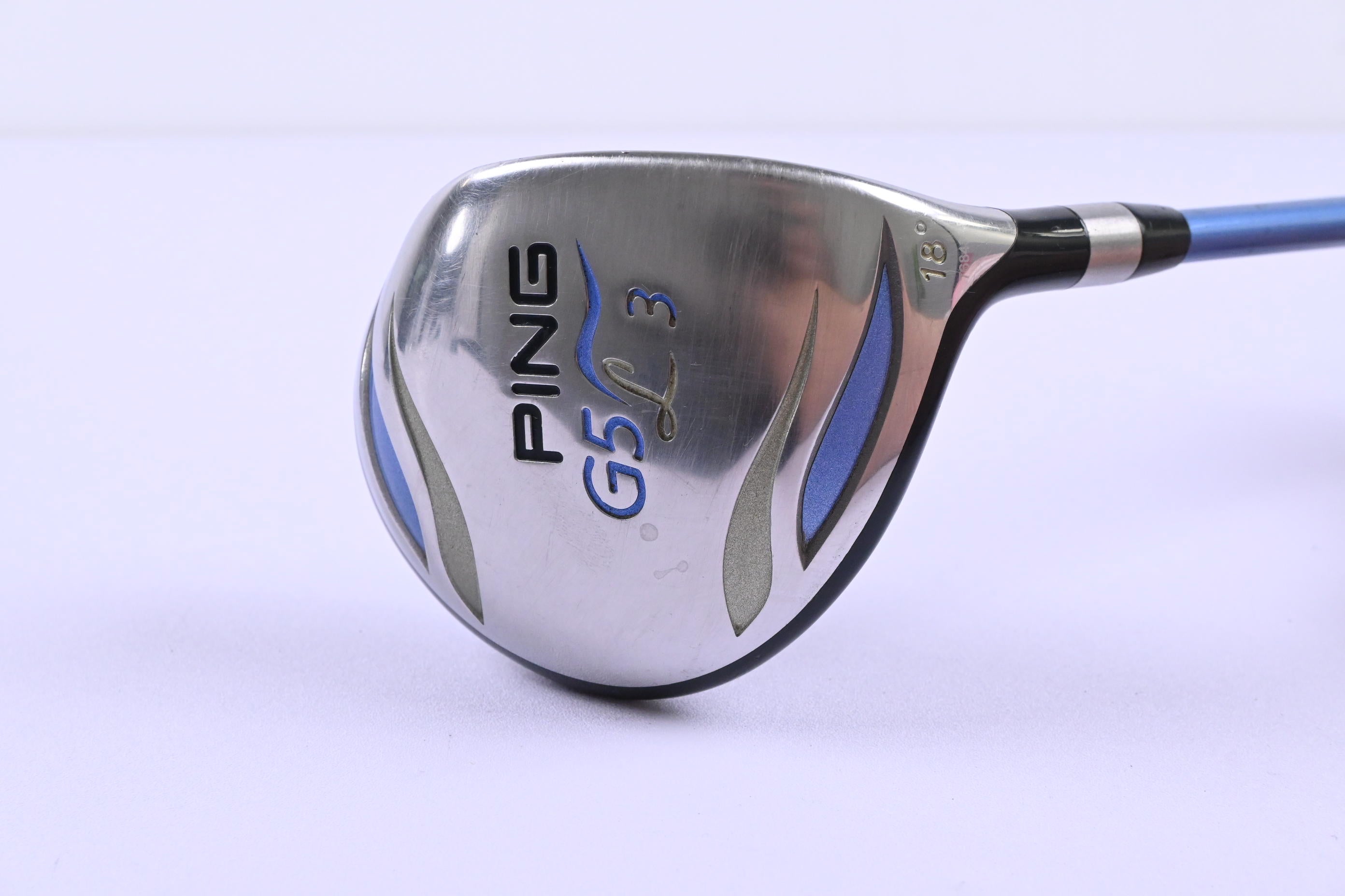 Ladies Ping G5 L #3 Wood / 18 Degree / Ladies Flex Ping ULT 50 F Shaft