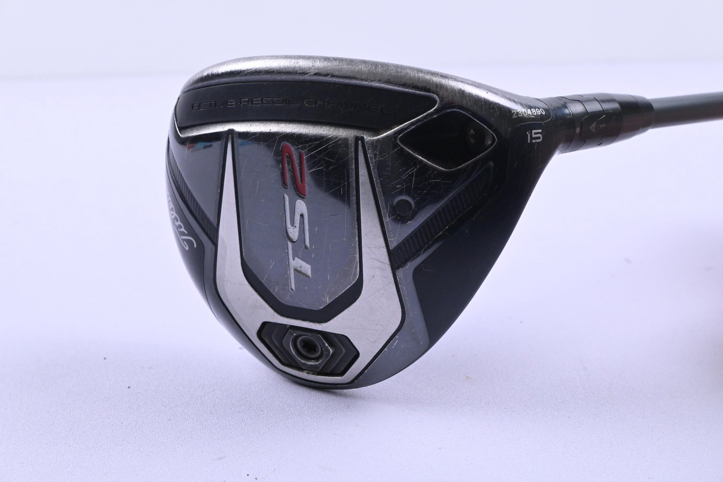 Titleist TS2 #3 Wood / 15 Degree / Stiff Flex HZRDUS Smoke Black 60 Shaft