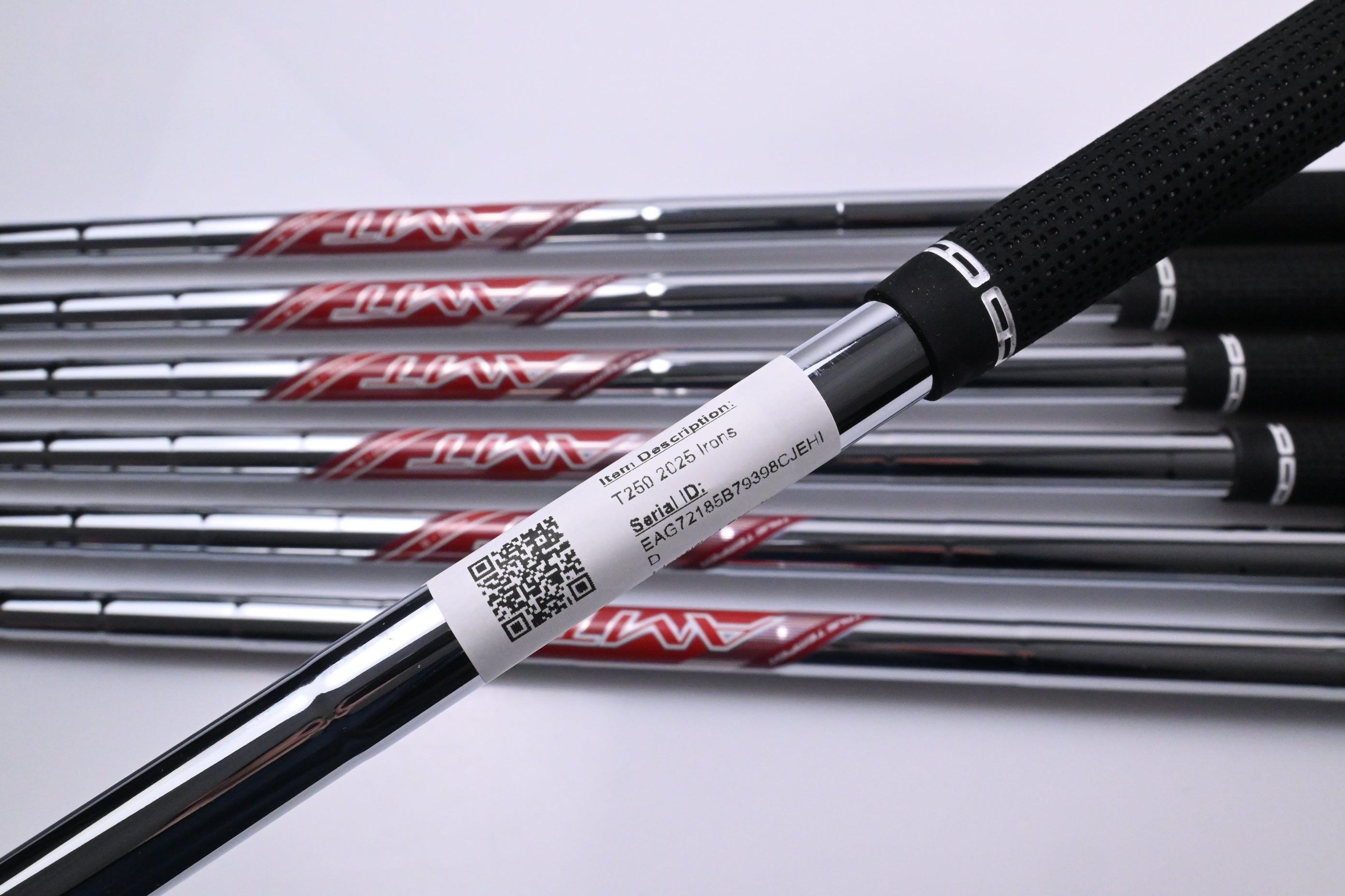 Titleist T250 2025 Irons / 4-PW / Stiff Flex True Temper AMT Red Shafts