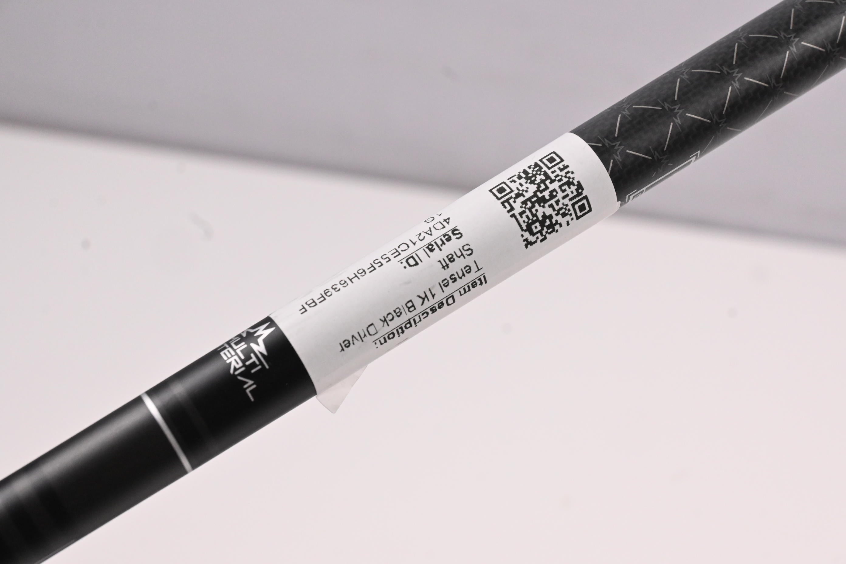 Mitsubishi Chemical Tensei 1K Black 65 Driver Shaft / Stiff Flex / Ping 3rd Gen