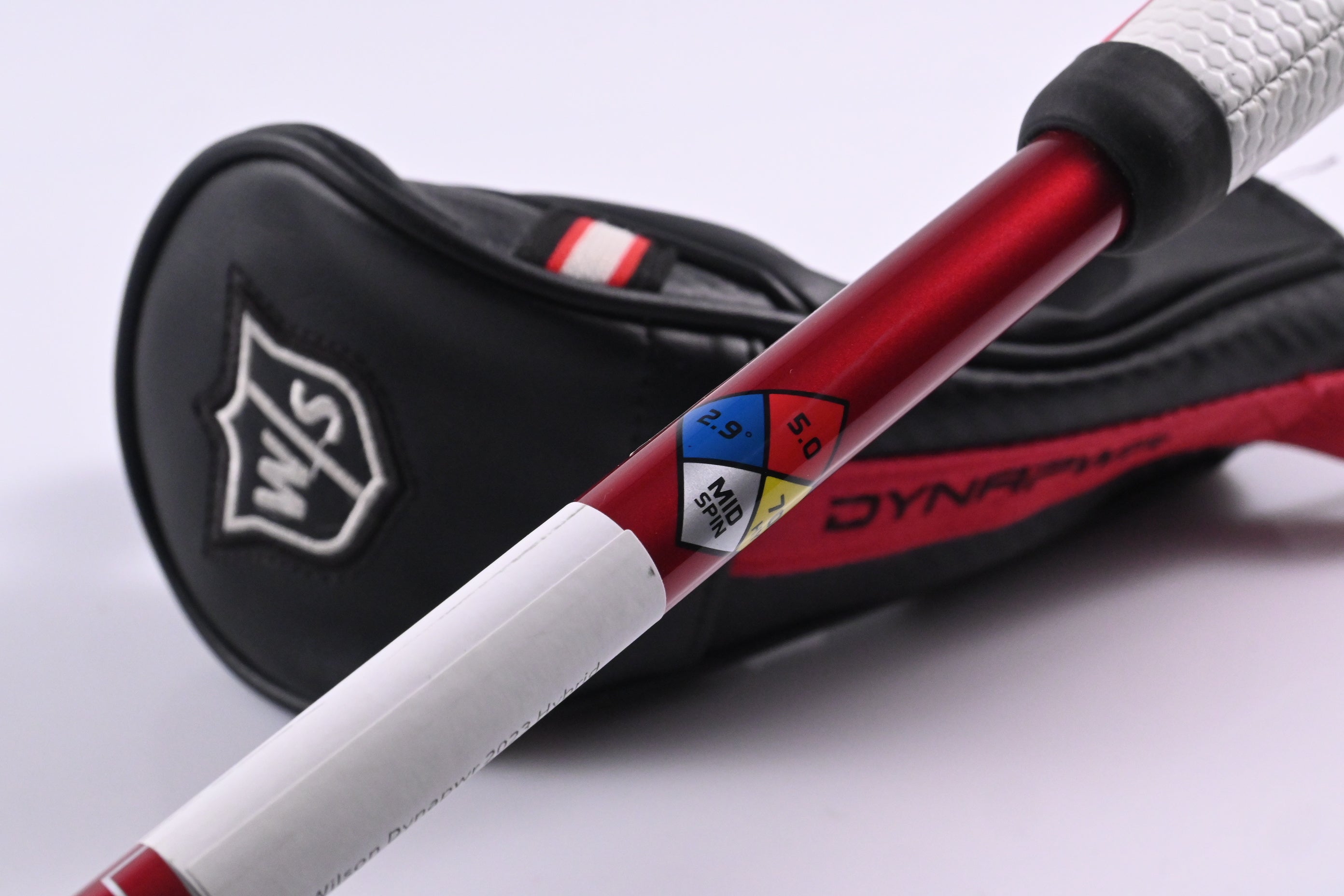 Wilson Dynapwr 2023 #5 Hybrid / 25 Degree / Senior Flex HZRDUS Smoke Red RDX 70