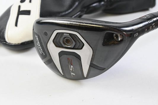 Titleist TS2 #3 Hybrid / 19 Degree / Regular Flex Kuro Kage 60 Shaft