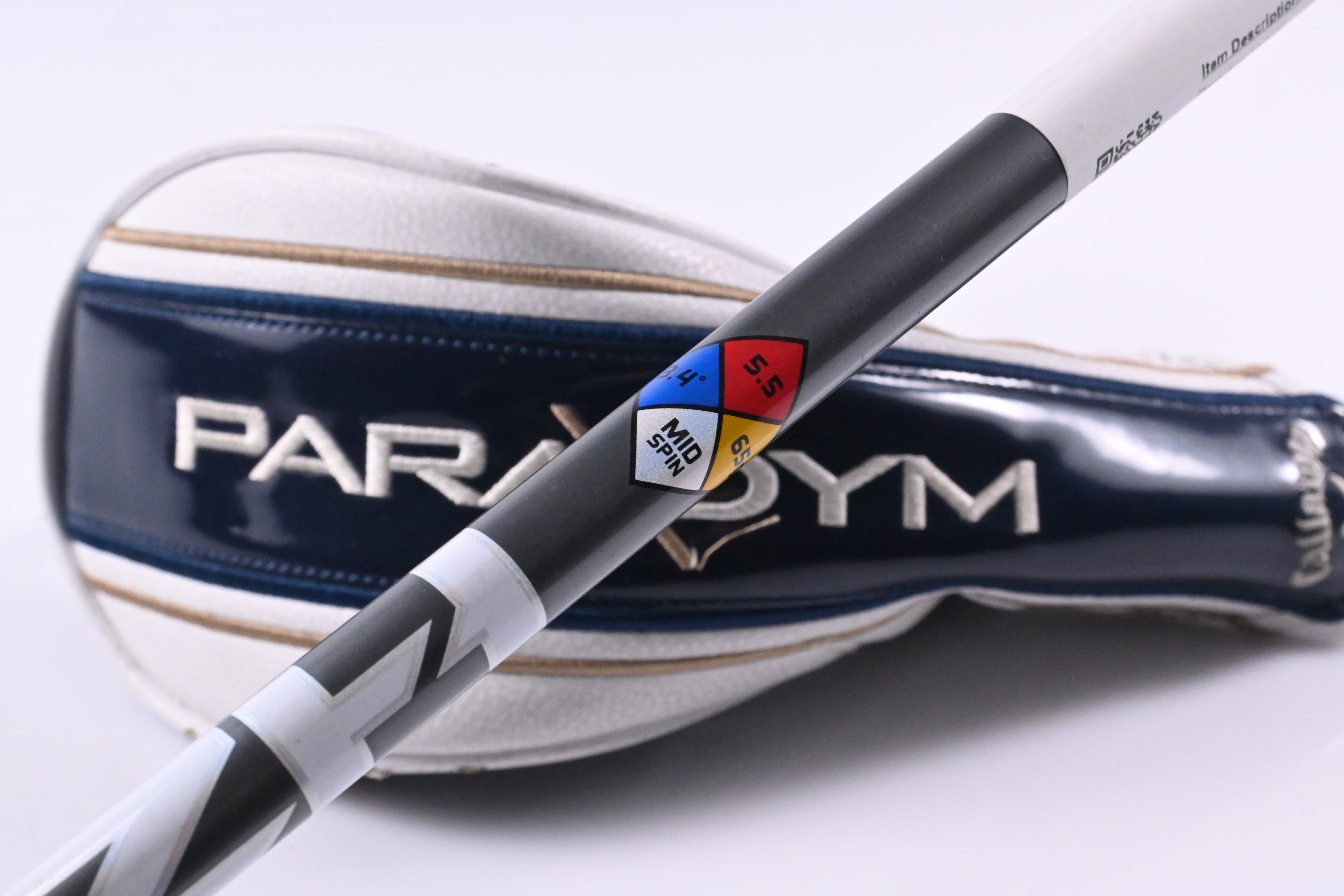 Callaway Paradym #4 Hybrid / 21 Degree / Regular Flex HZRDUS Silver 65 Shaft