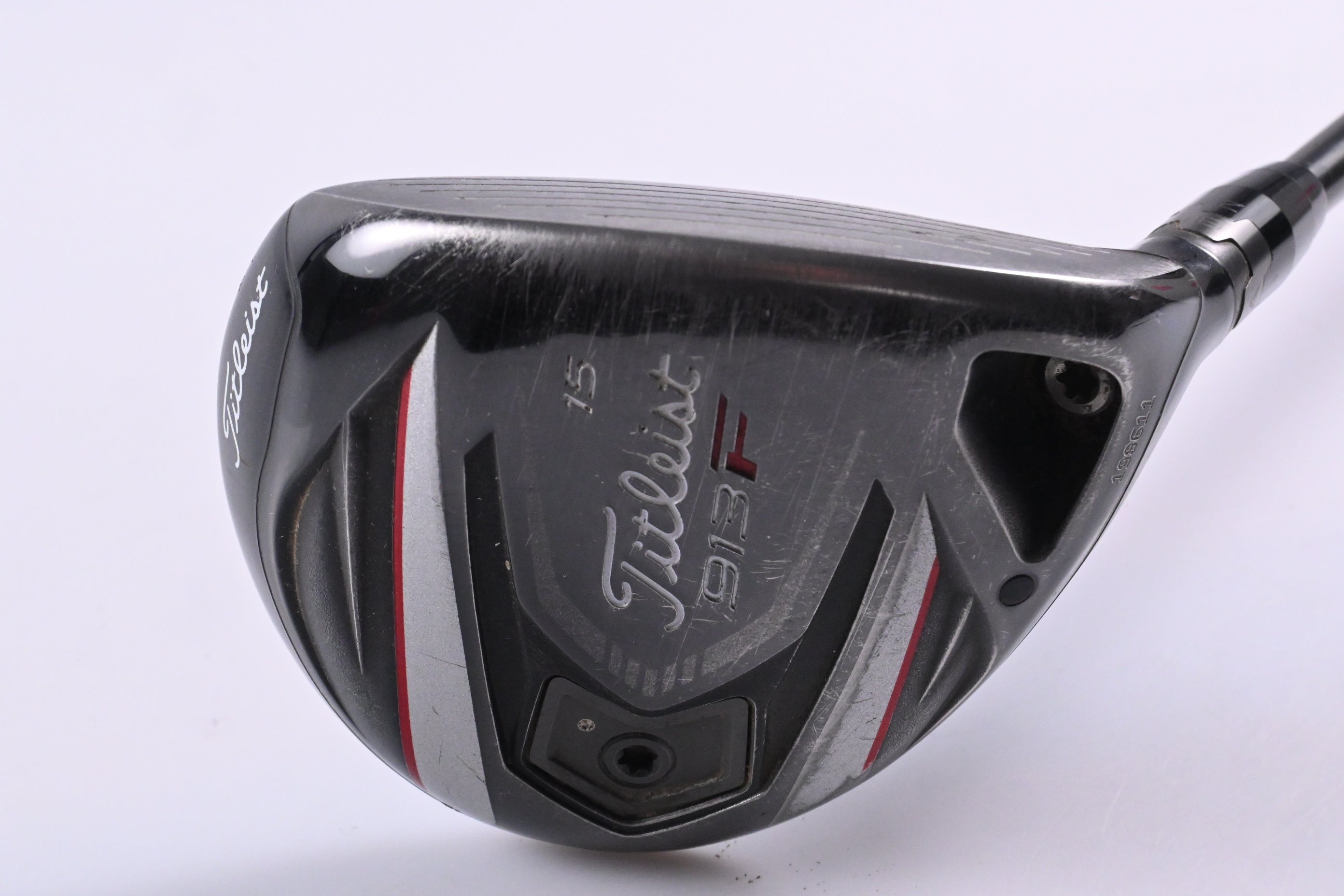 Titleist 913 F #3 Wood / 15 Degree / Stiff Flex Aldila RIP Phenom 80 Shaft