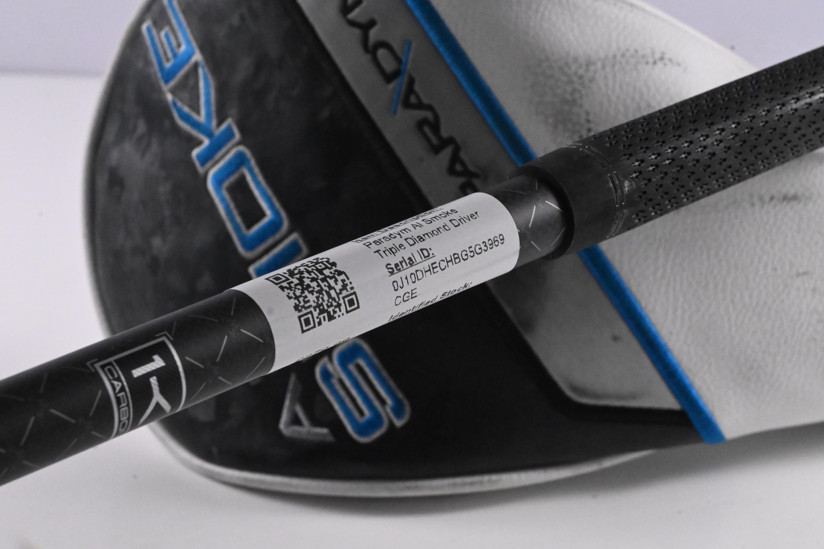 Callaway Paradym Ai Smoke Triple Diamond Driver / 9 Degree / Stiff Flex Shaft