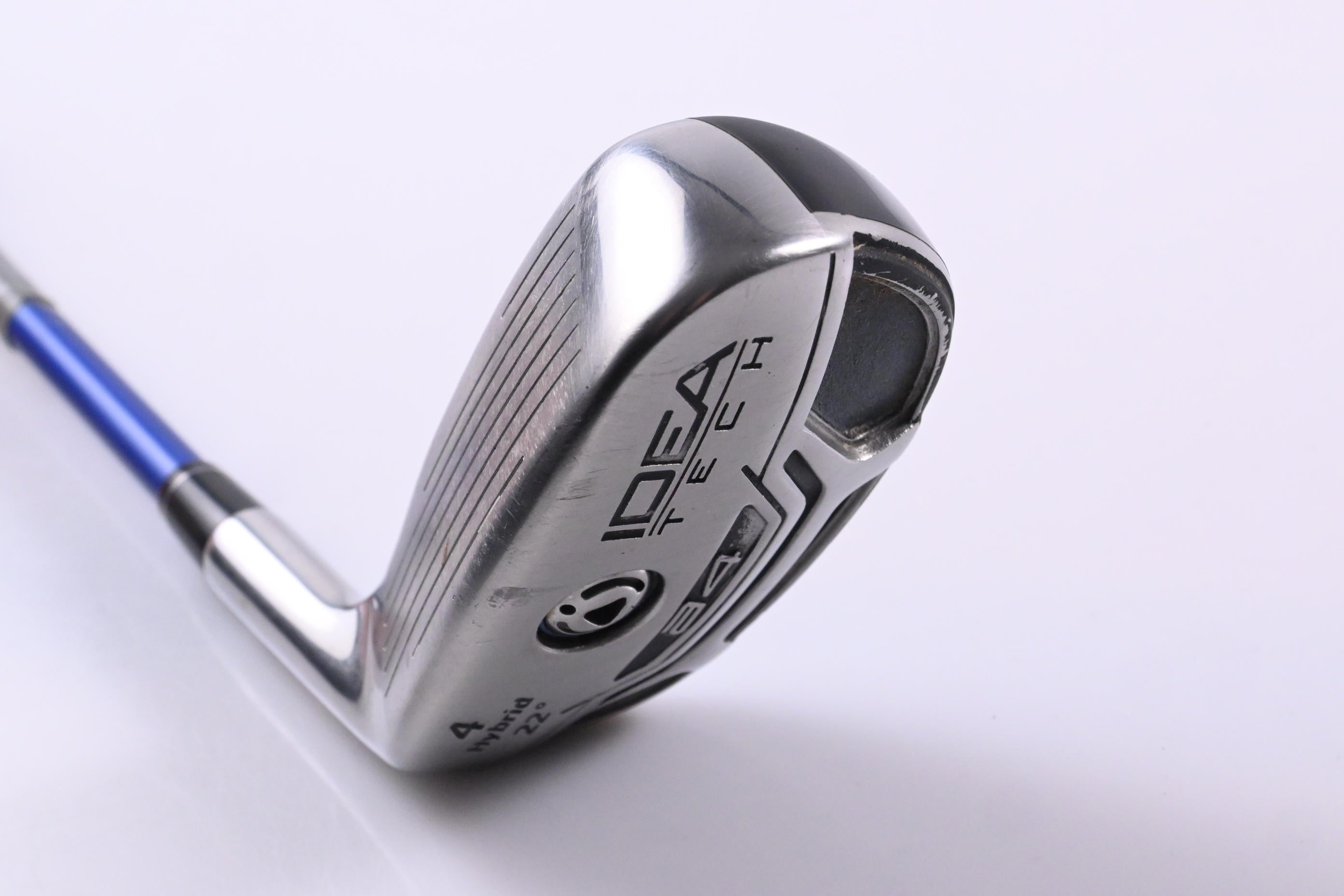 Left Hand Adams Idea Tech A4 #4 Hybrid / 22 Degree / Regular Flex JavlnFX h80