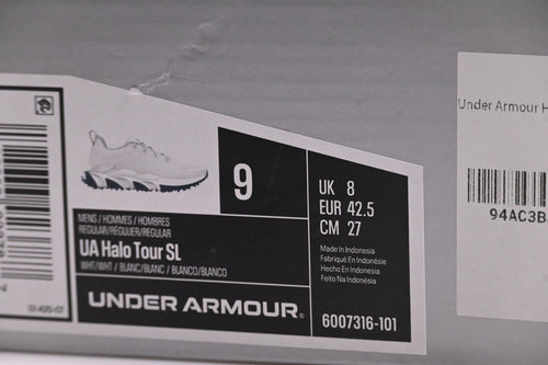 Under Armour Halo Tour SL Golf Shoes / UK 8 / White
