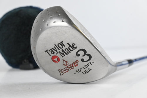 Taylormade Burner #3 Wood / 15 Degree / Stiff Flex Dynamic Gold Shaft