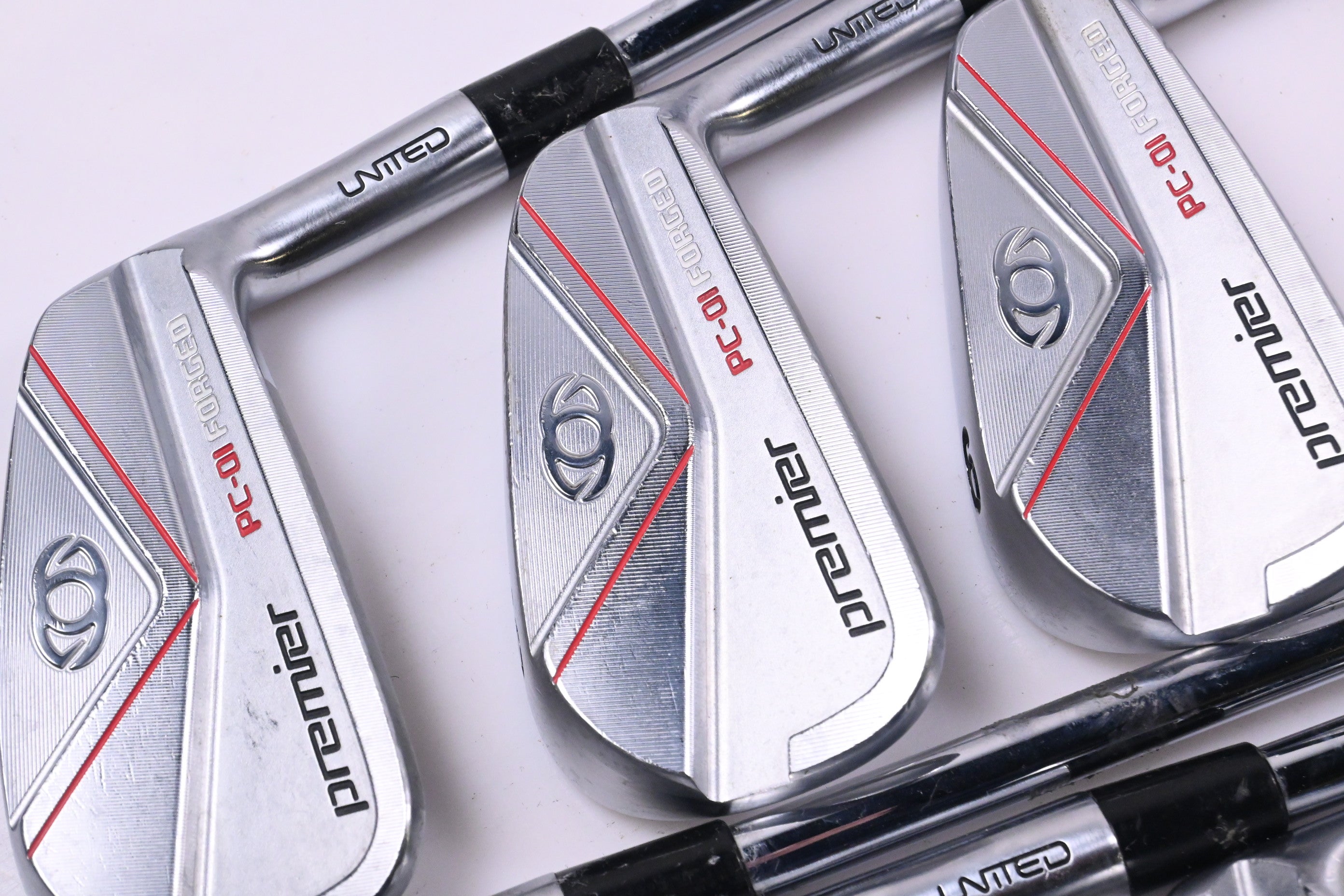 Premier PC-01 Irons / 4-PW / Stiff Flex Shimada S-Lite Shafts