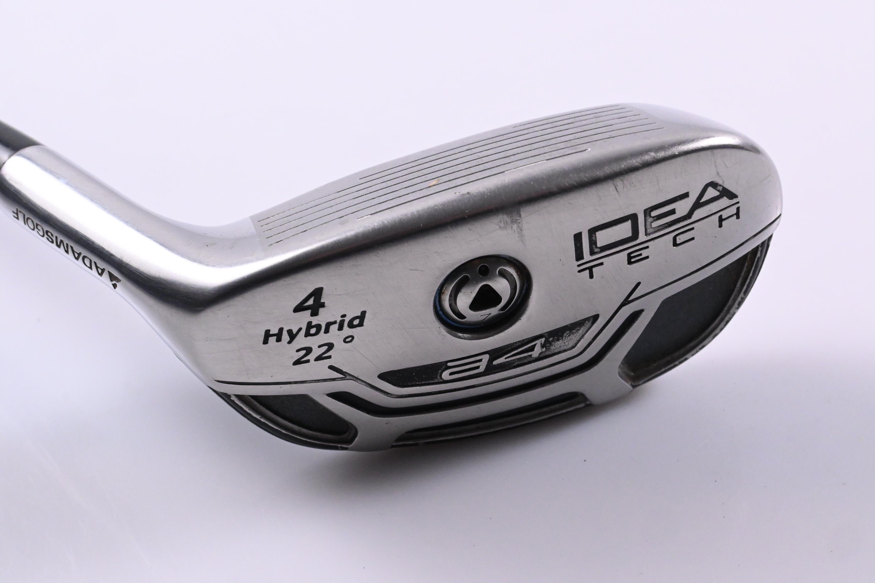 Left Hand Adams Idea Tech A4 #4 Hybrid / 22 Degree / Regular Flex JavlnFX h80