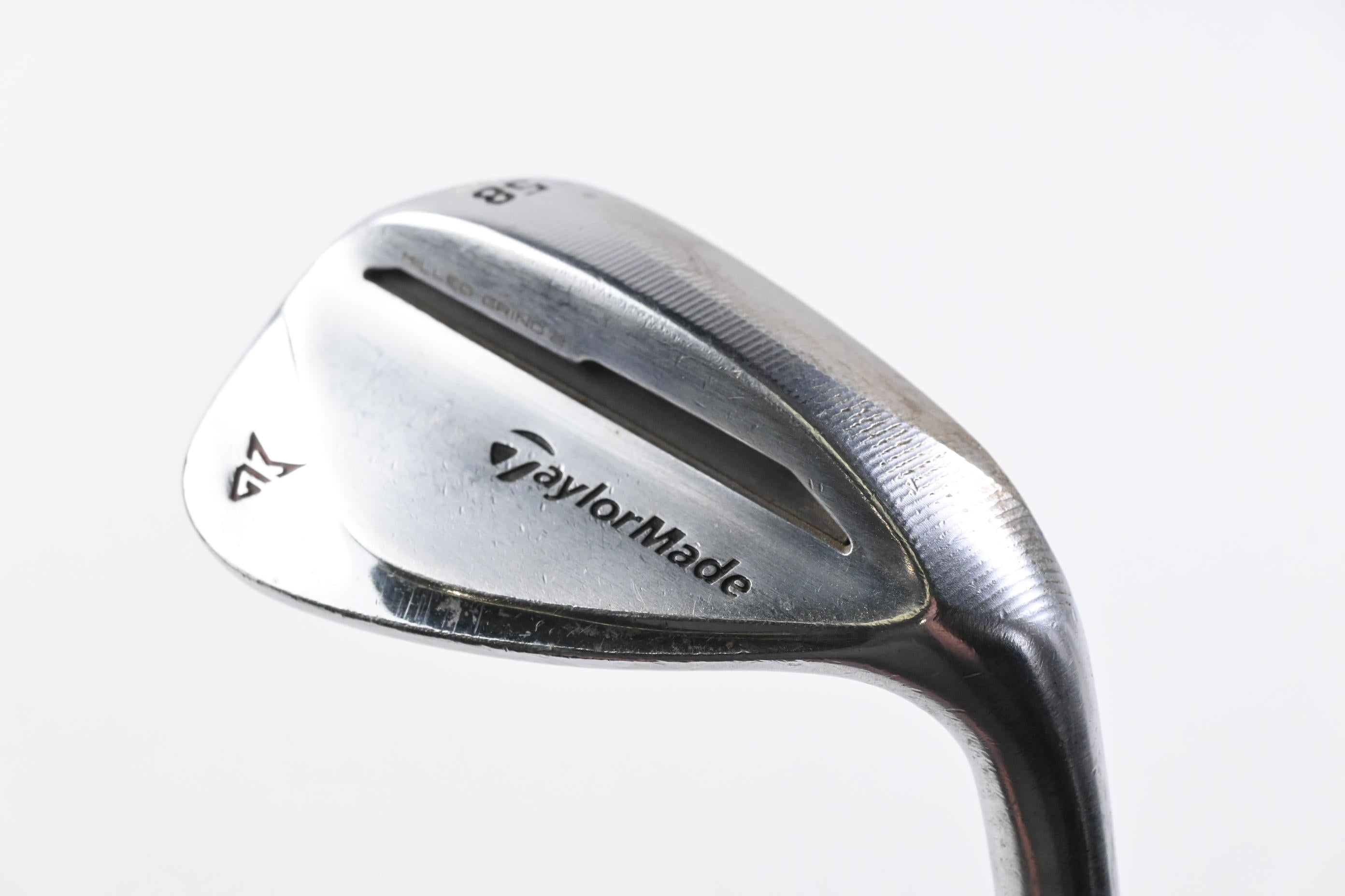 Taylormade Milled Grind 2 Chrome Lob Wedge / 58 Degree / Stiff Flex Dynamic Gold