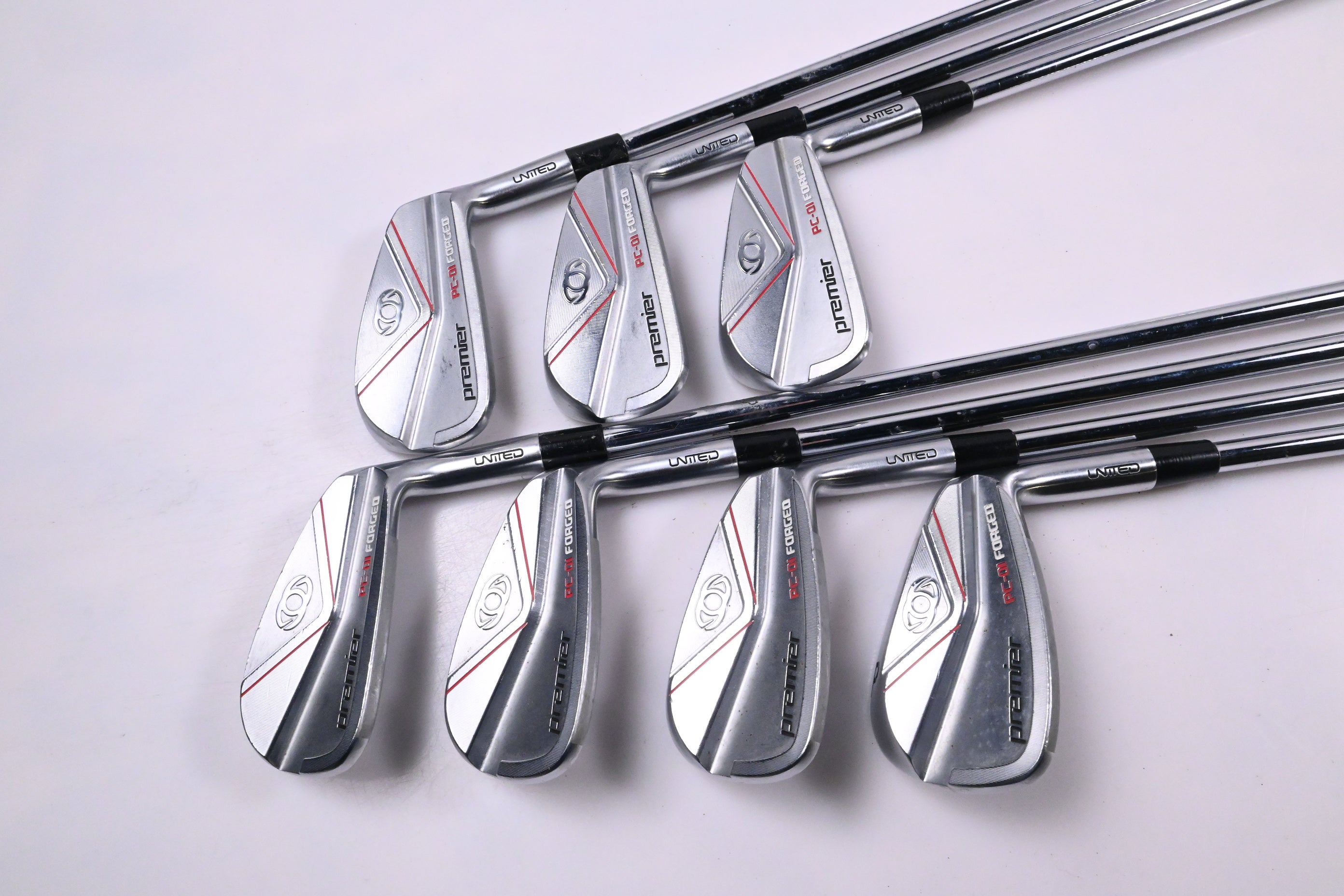 Premier PC-01 Irons / 4-PW / Stiff Flex Shimada S-Lite Shafts