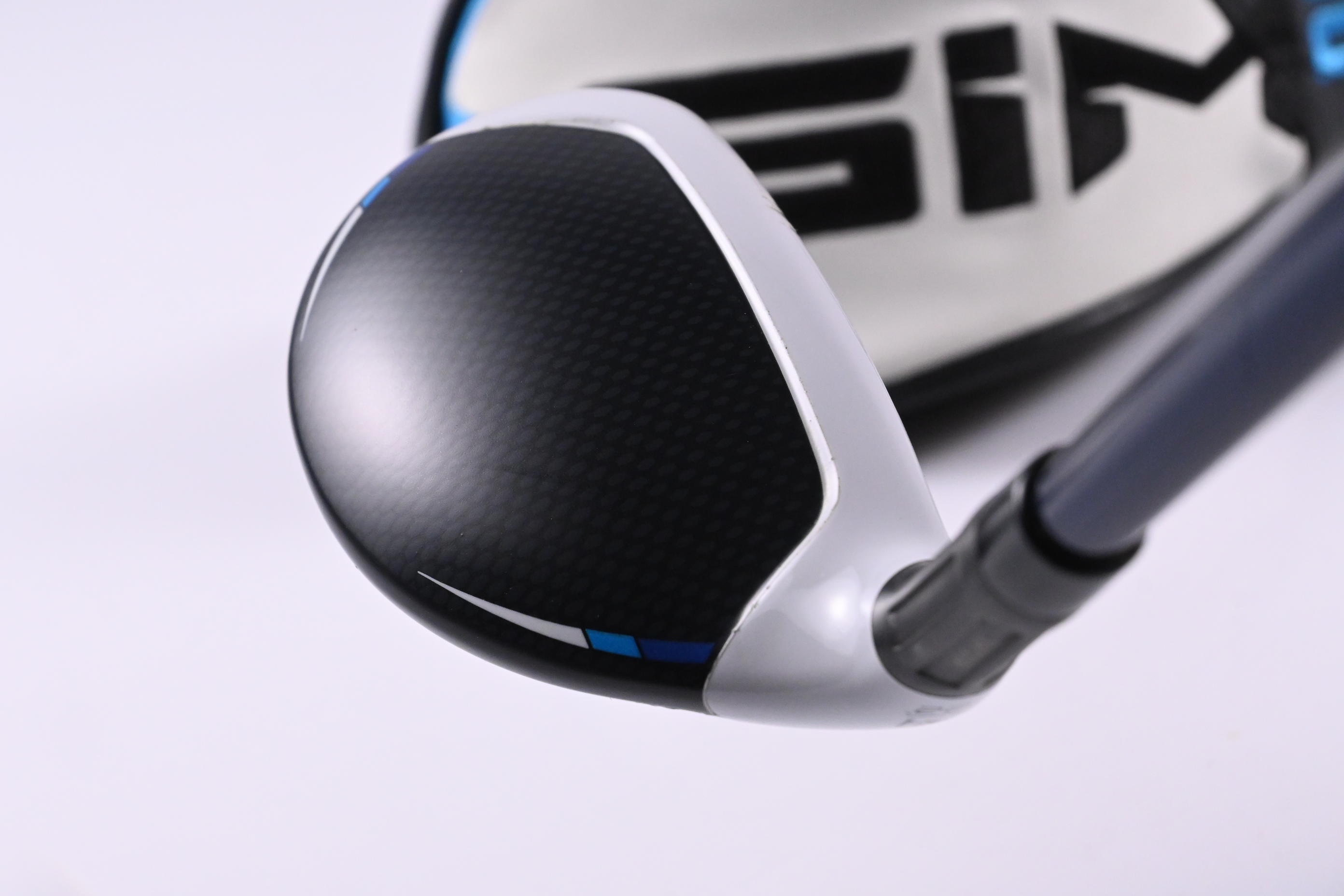 Left Hand Taylormade SIM2 Max #4 Hybrid / 22 Degree / Regular Flex Ventus Blue 6