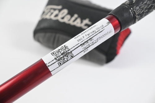 Titleist 980 F #3 Wood / 15 Degree / Stiff Flex Grafalloy ProLite Shaft
