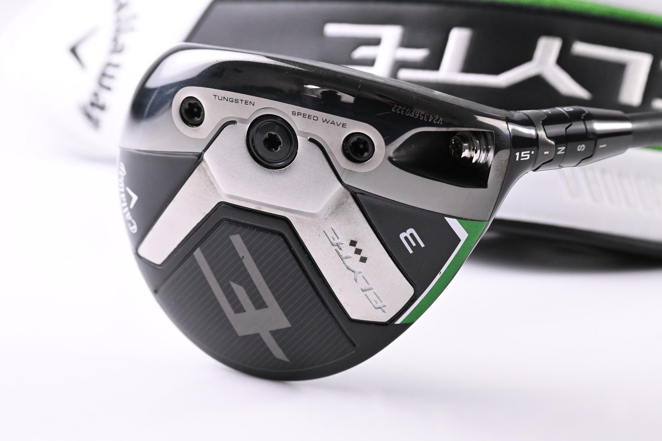 Callaway Elyte Triple Diamond #3 Wood / 15 Degree / Regular Flex Tensei 1K Blue