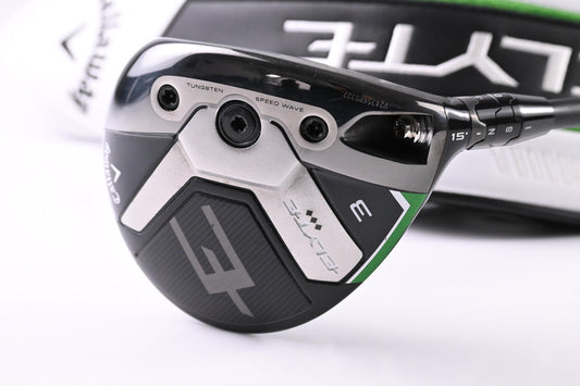 Callaway Elyte Triple Diamond #3 Wood / 15 Degree / Regular Flex Tensei 1K Blue