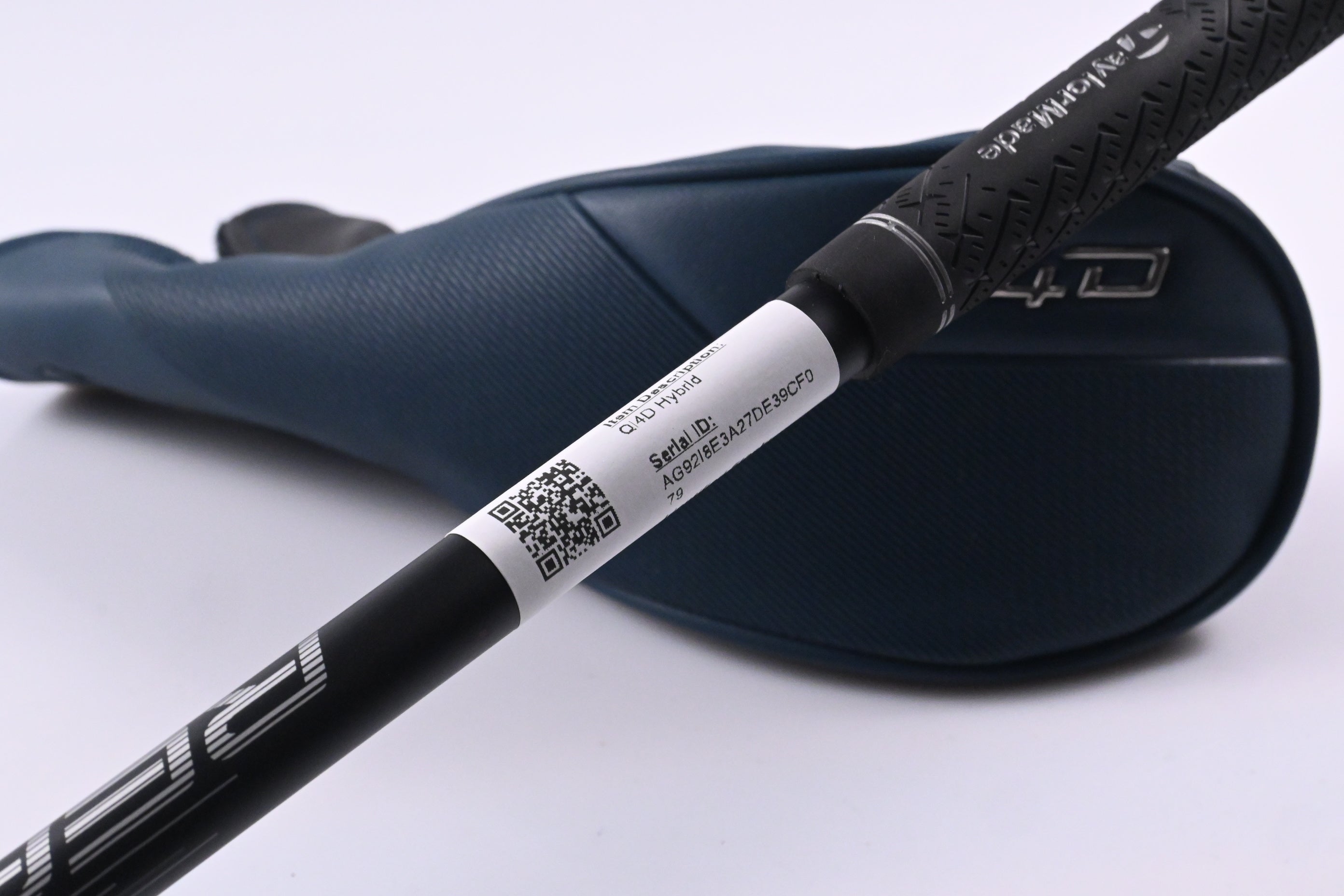 Taylormade Qi4D #4 Hybrid / 22 Degree / Regular Flex KBS Reax 65 Shaft