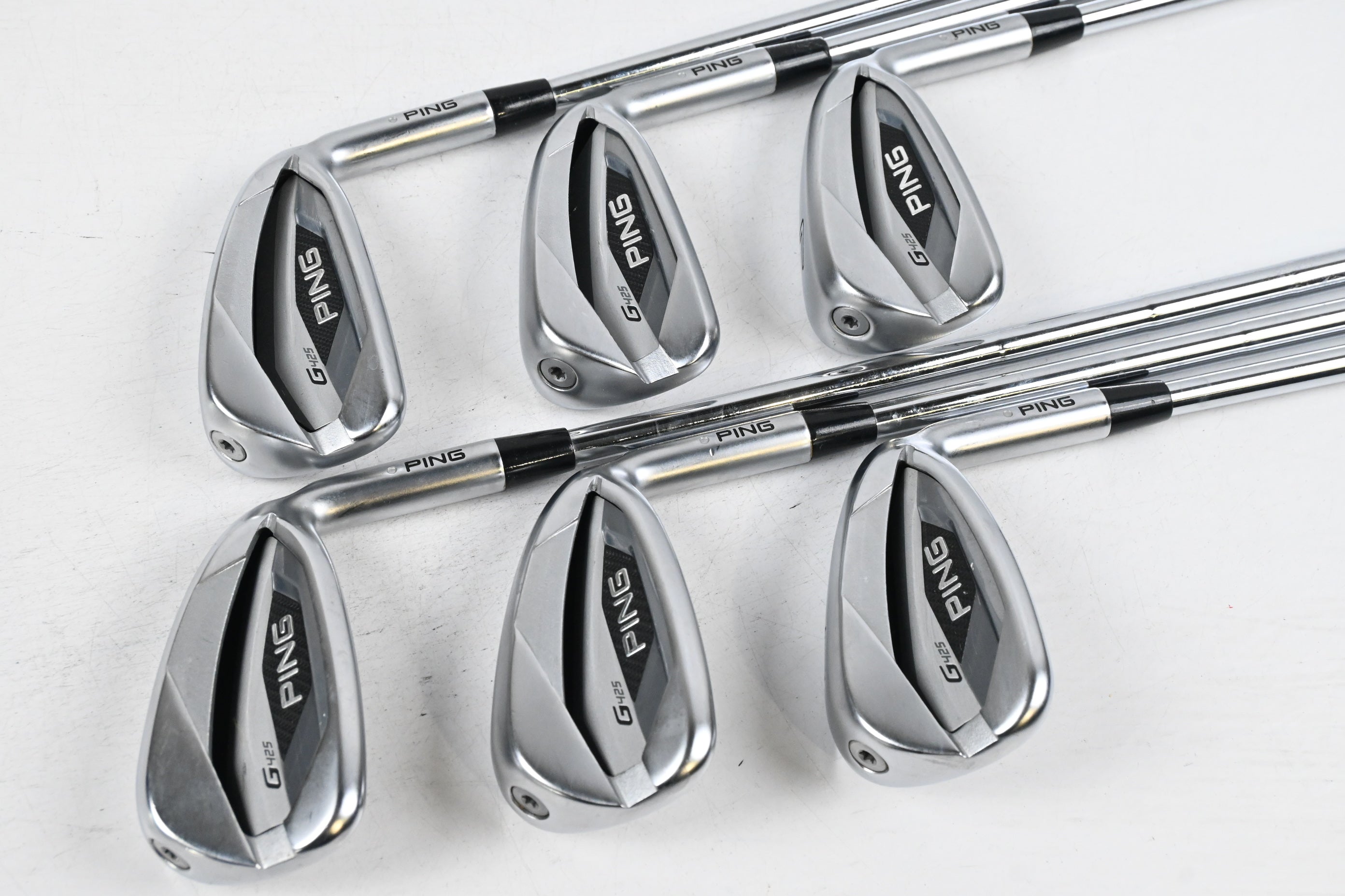Ping G425 Irons / 5-PW / Silver Dot / X-Flex Dynamic Gold X100 Shafts