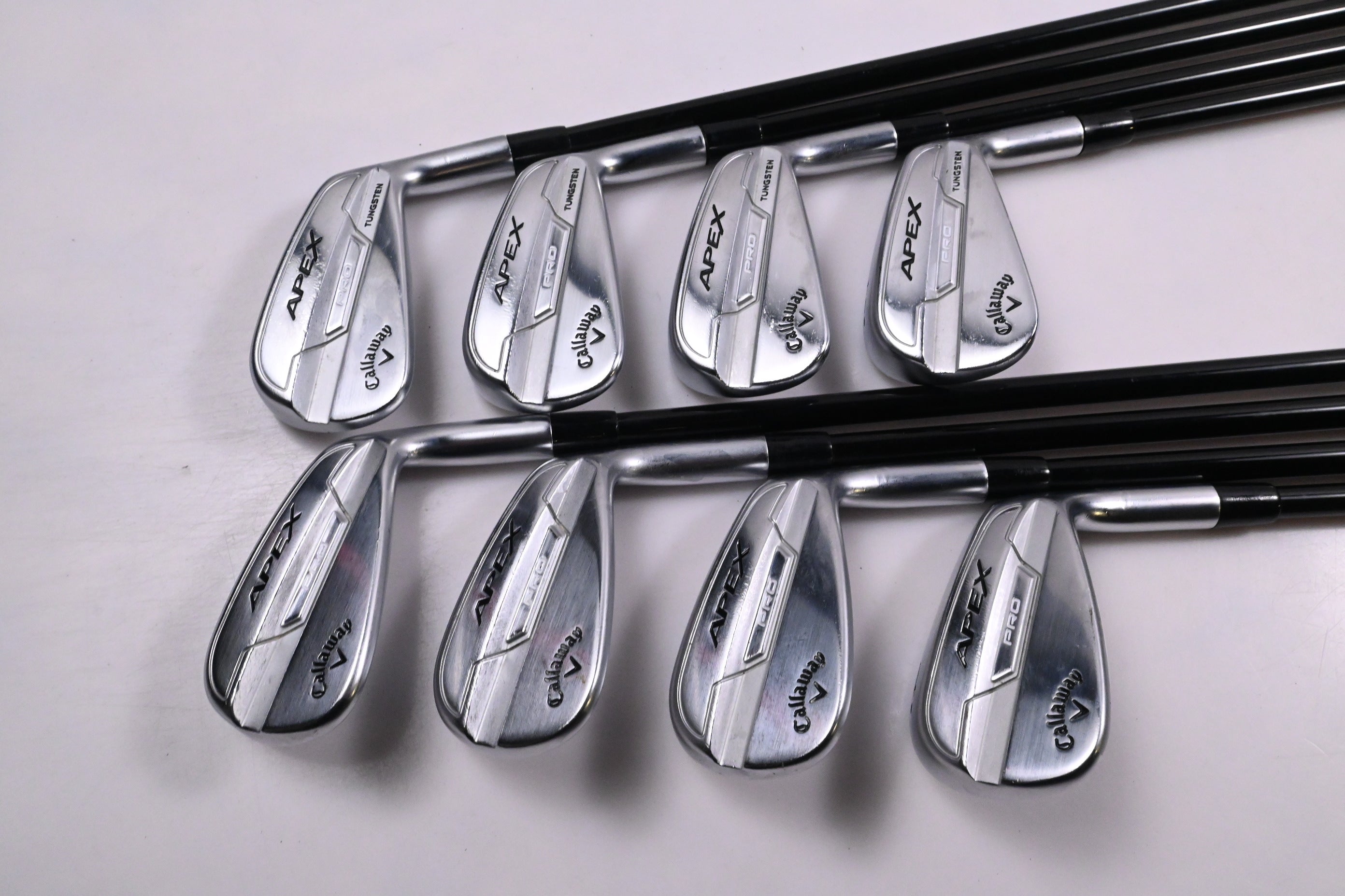 Callaway Apex Pro 21 Irons / 4-PW+AW / Stiff Flex MMT 95 Shafts