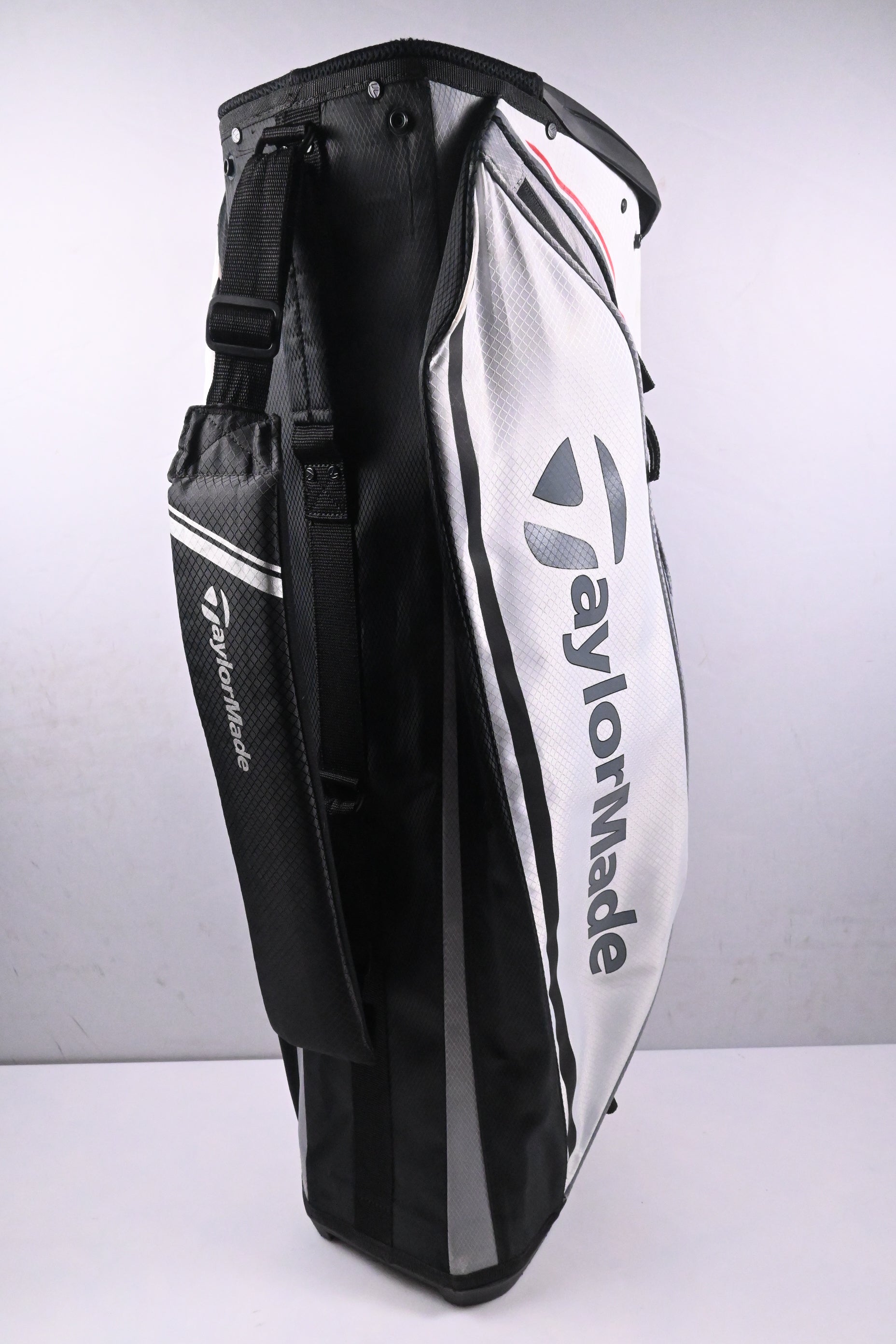 Taylormade San Clemente Cart Bag / 10-Way Divider / White, Black
