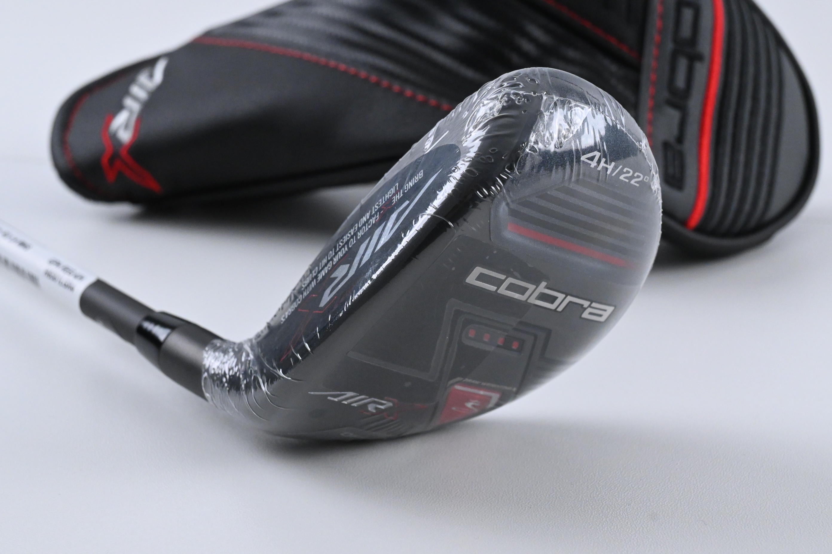 Left Hand Cobra Air-X #4 Hybrid / 22 Degree / Regular Flex Ultralite 50 Shaft