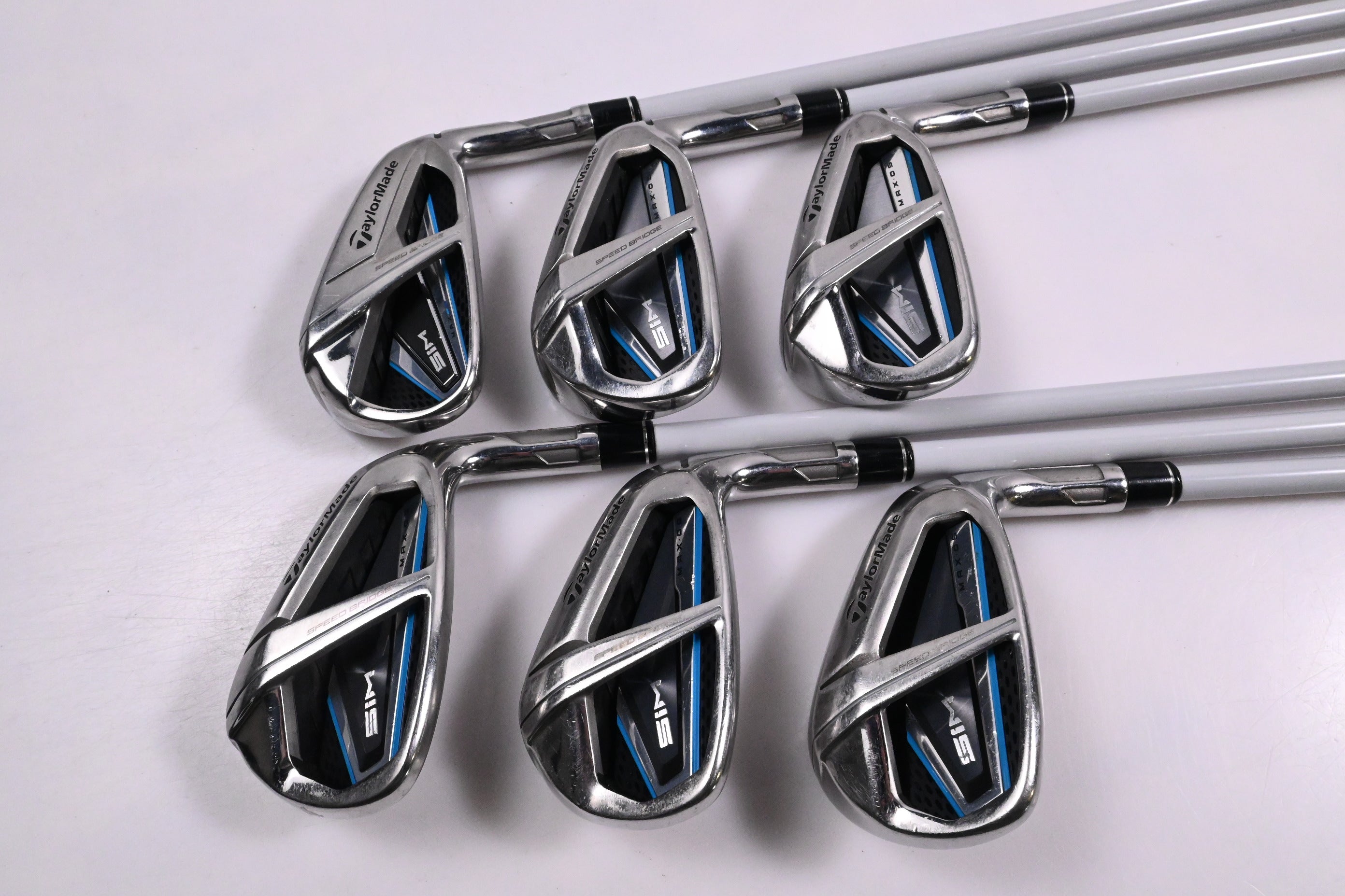Ladies Taylormade SIM Max OS Irons / 5-PW / Ladies Flex Aldila NV 45 Shafts