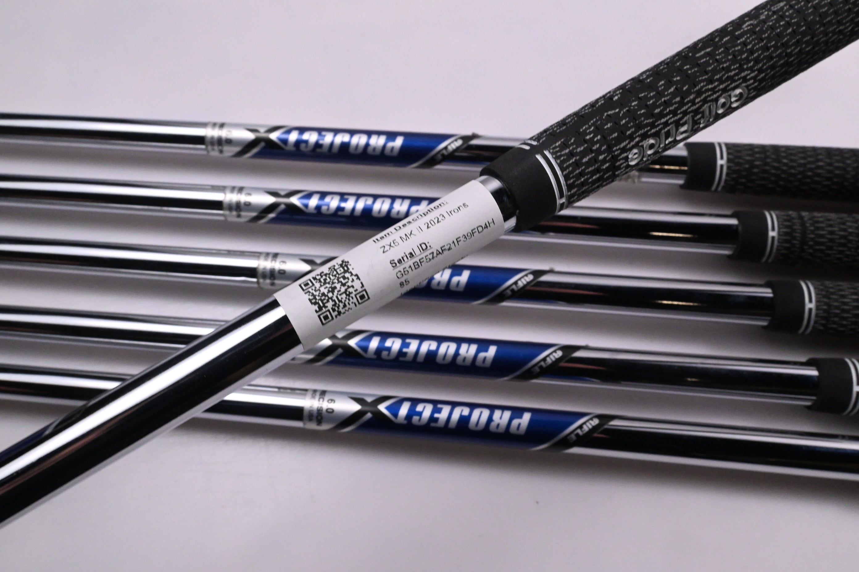 Srixon ZX5 MK II 2023 Irons / 5-PW / Stiff Flex Project X Shafts