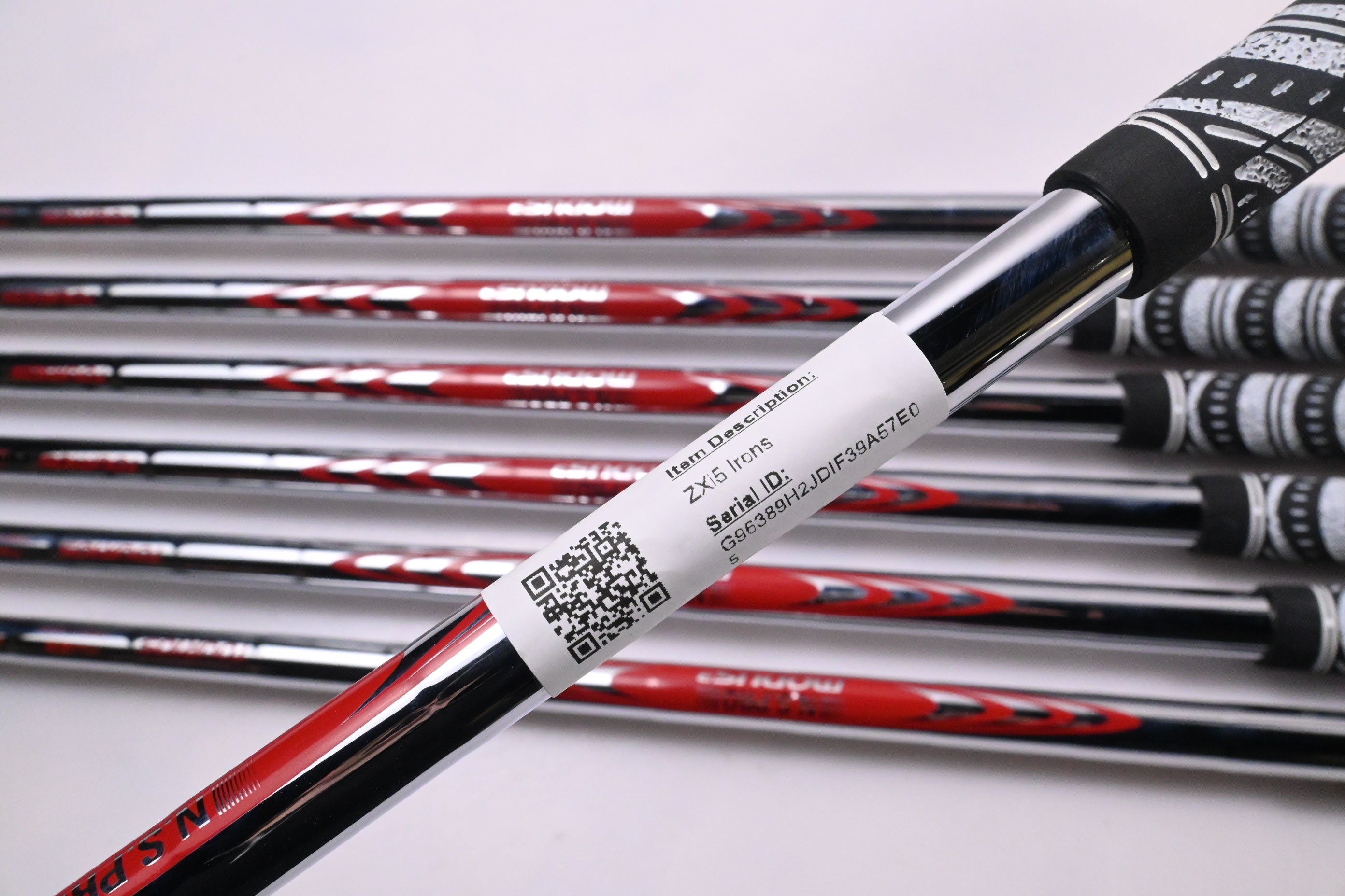Srixon ZXi5 Black Chrome Irons / 5-PW+GW / Regular Flex N.S.Pro Modus³ Tour 105