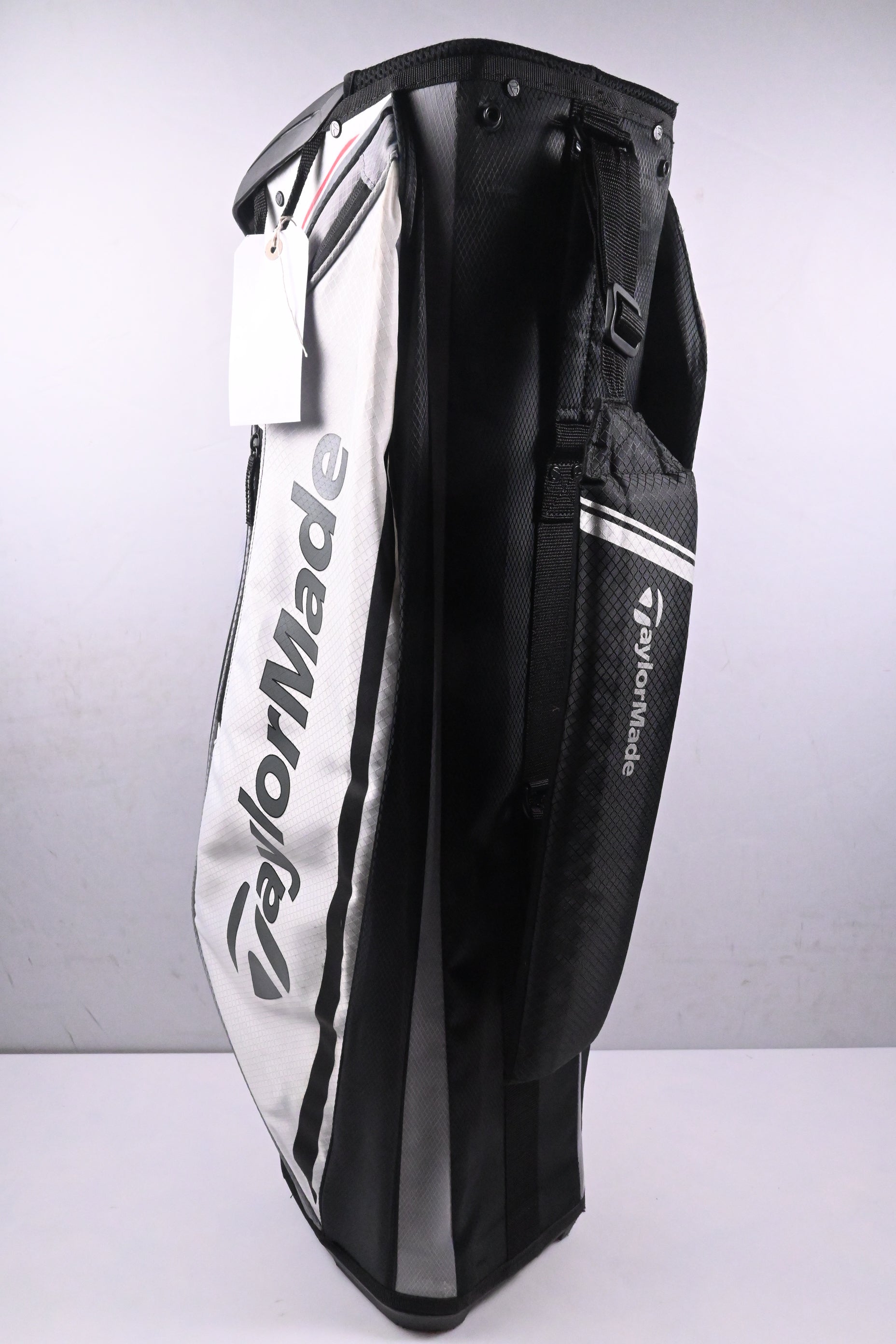 Taylormade San Clemente Cart Bag / 10-Way Divider / White, Black
