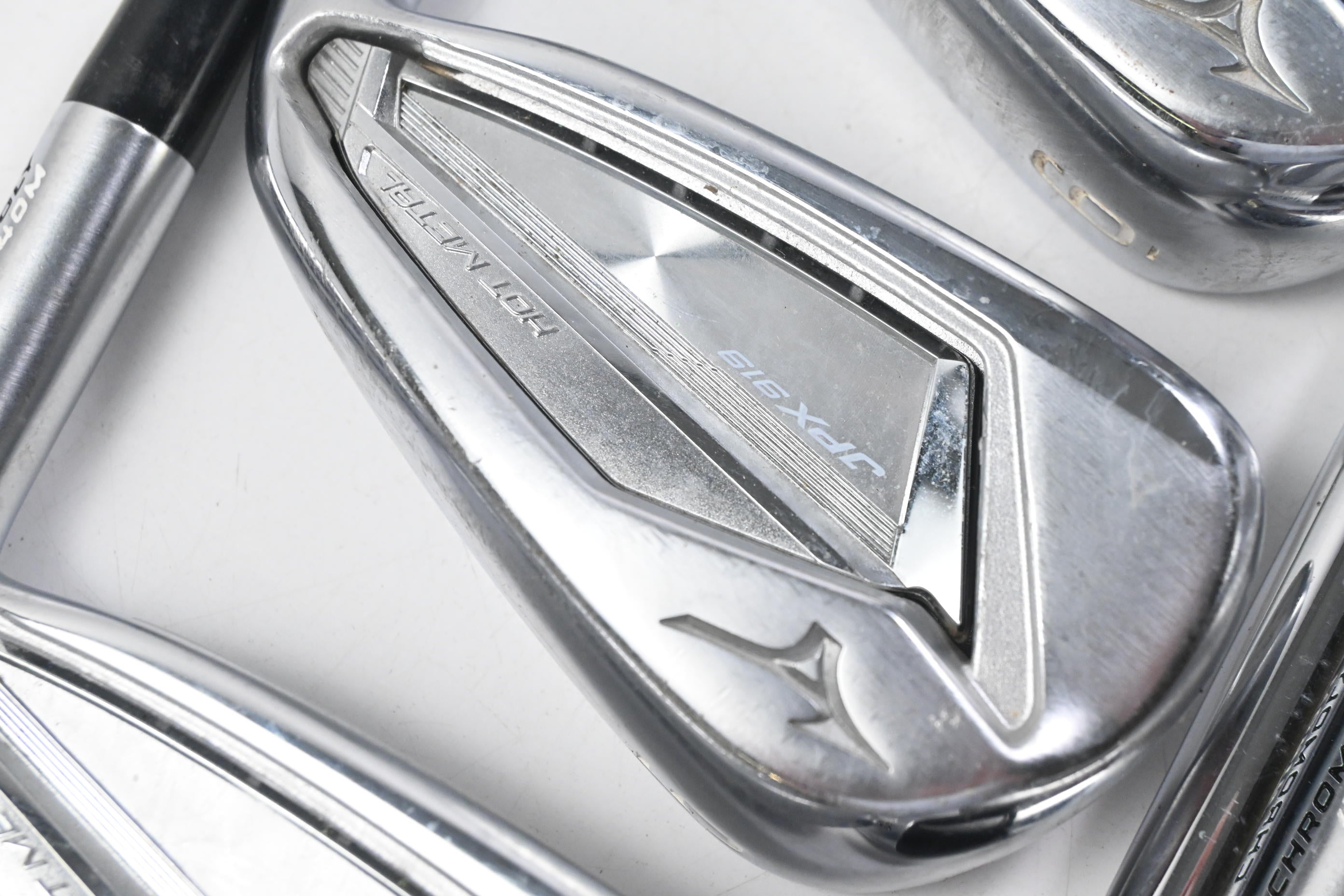 Mizuno JPX 919 Hot Metal Irons / 4-PW / Stiff Flex Project X LZ 120 Shafts
