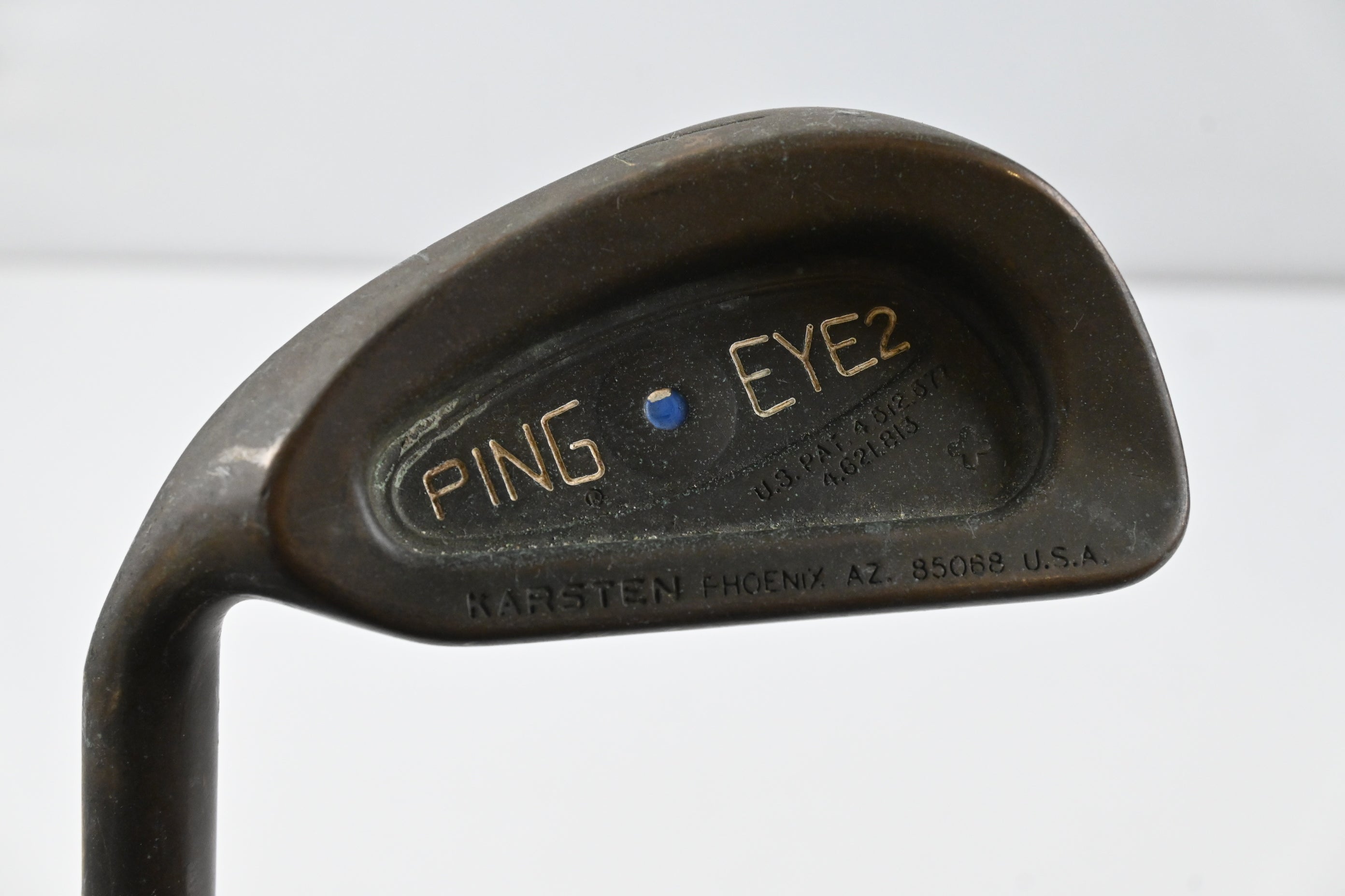 Left Hand Ping Eye 2 BeCu #7 Iron / Blue Dot / Regular Flex Karsten Z-Z65 Shaft