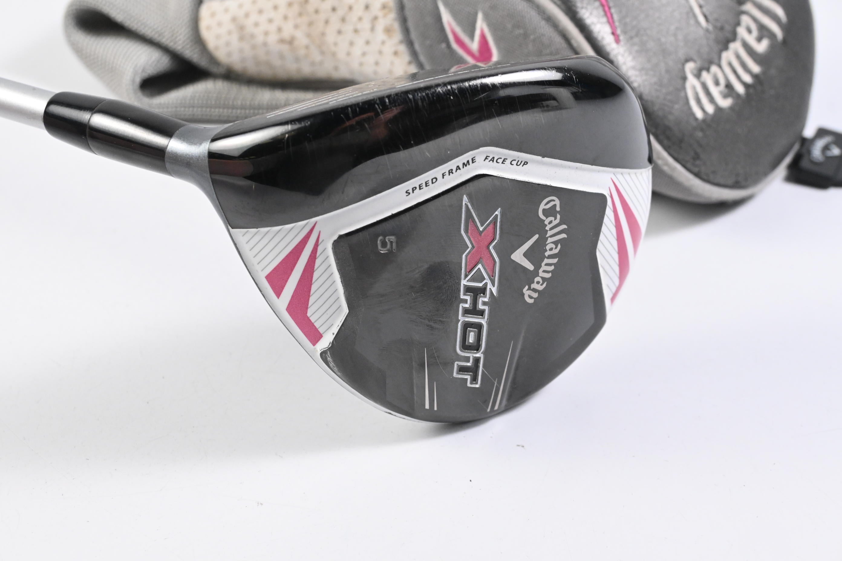 Ladies Left Hand Callaway X Hot #5 Wood / 18 Degree / Ladies Flex Project X