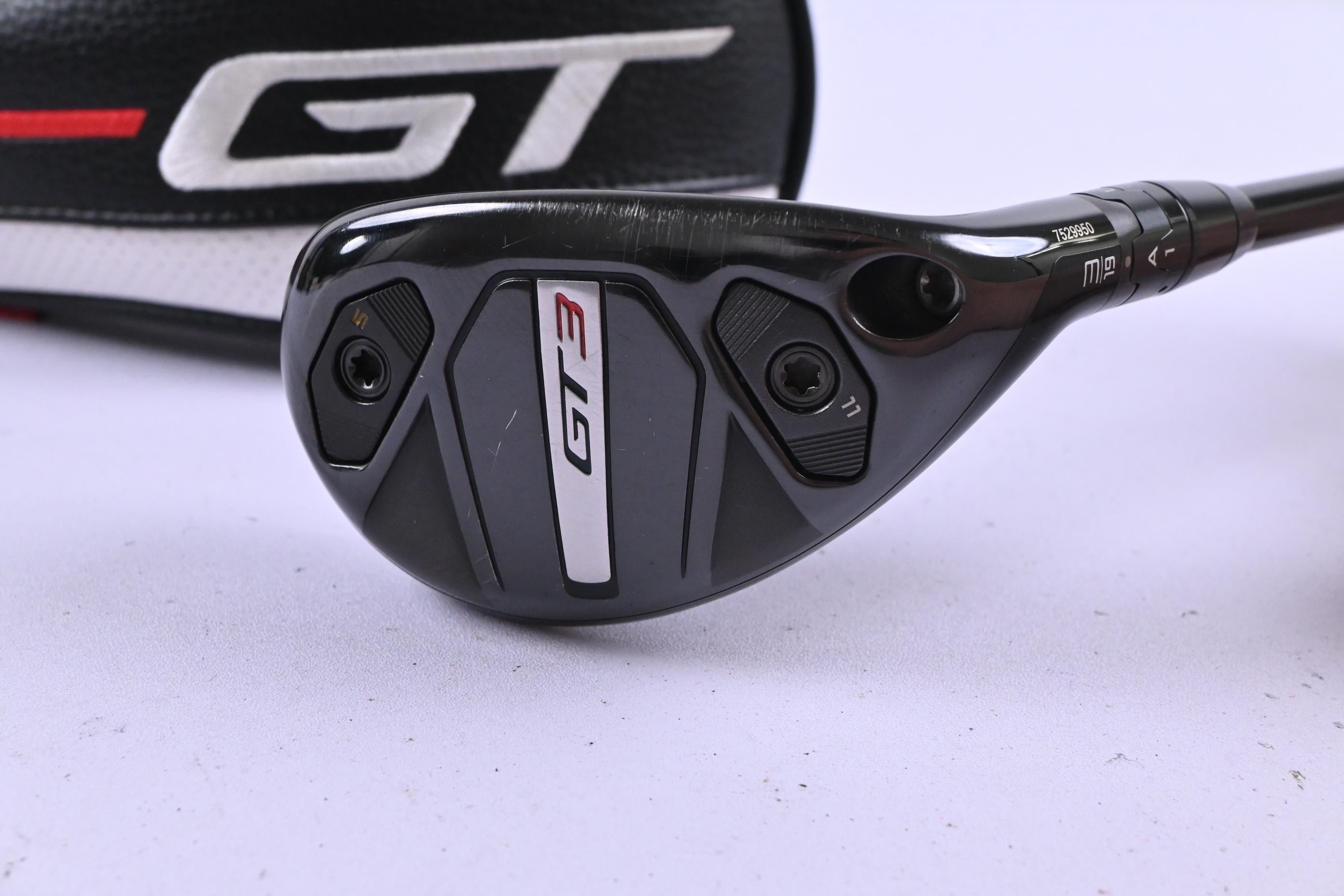 Titleist GT3 #3 Hybrid / 19 Degree / Stiff Flex HZRDUS Gen4 Black 80 Shaft