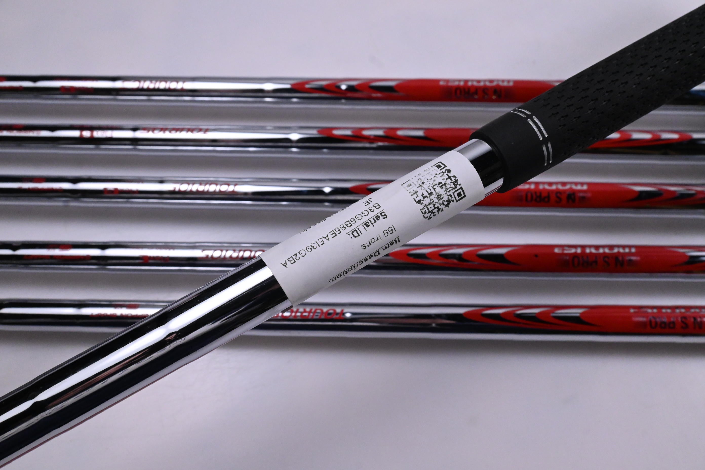 Left Hand Ping i59 Irons / 5-PW / Black Dot / Stiff Flex N.S.Pro Modus³ Tour 105