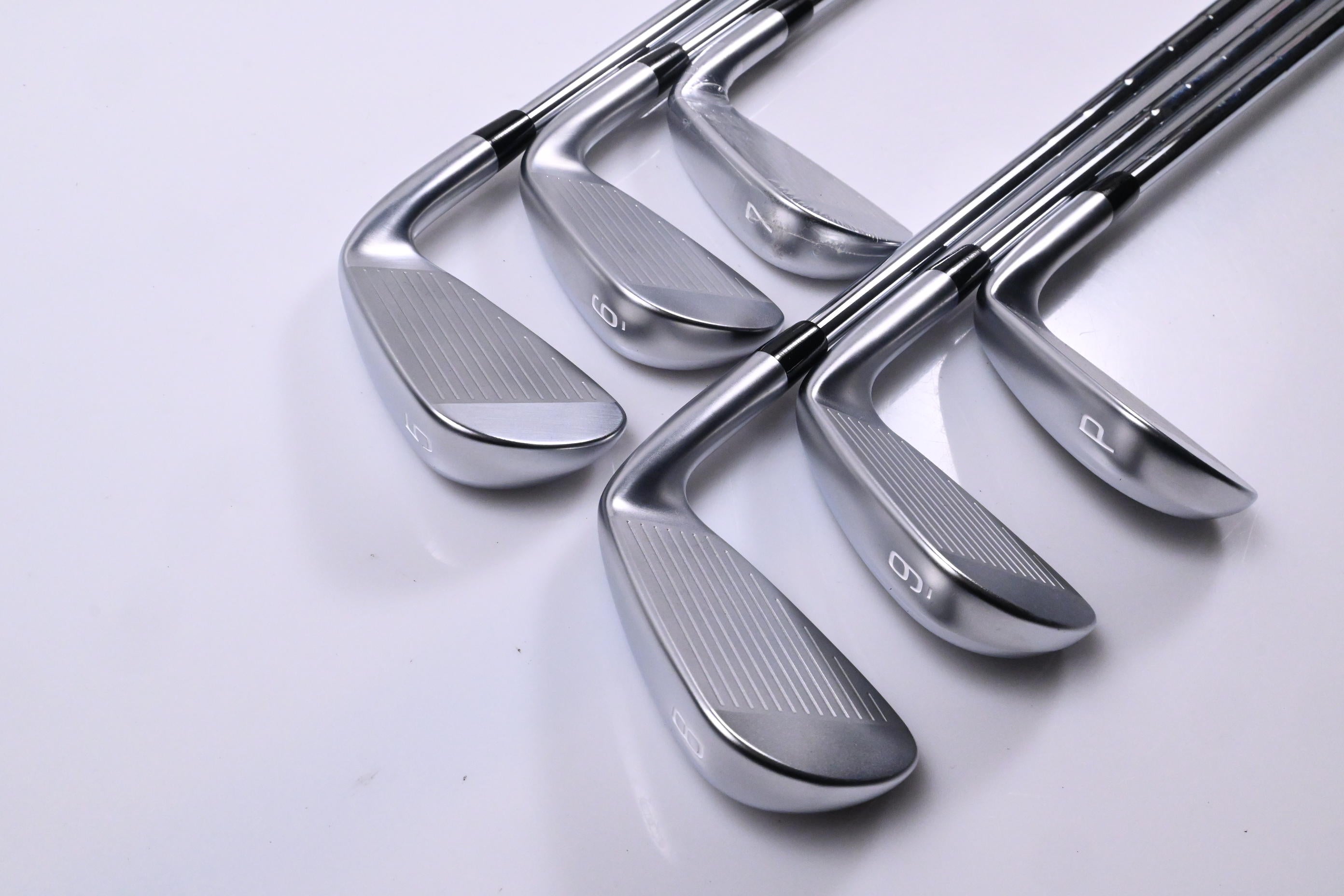 Left Hand Mizuno JPX 923 Hot Metal Pro Irons / 5-PW / Stiff Flex KBS Tour Shafts