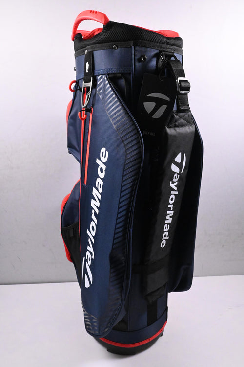 Taylormade 23 Pro Cart Bag / 14-Way Divider / Navy, Red