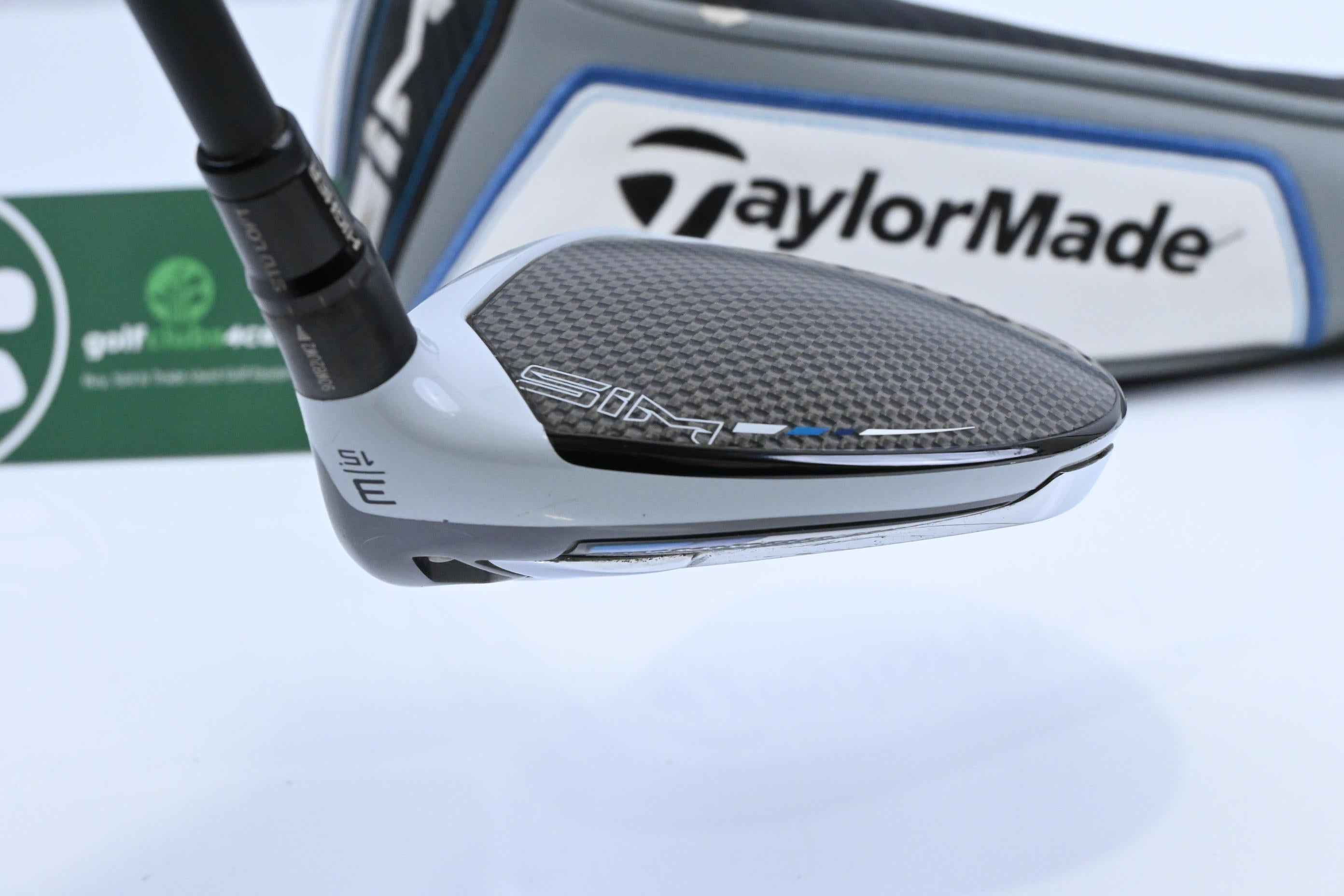 Taylormade SIM Ti #3 Wood / 15 Degree / Stiff Flex HZRDUS Black 62 Shaft
