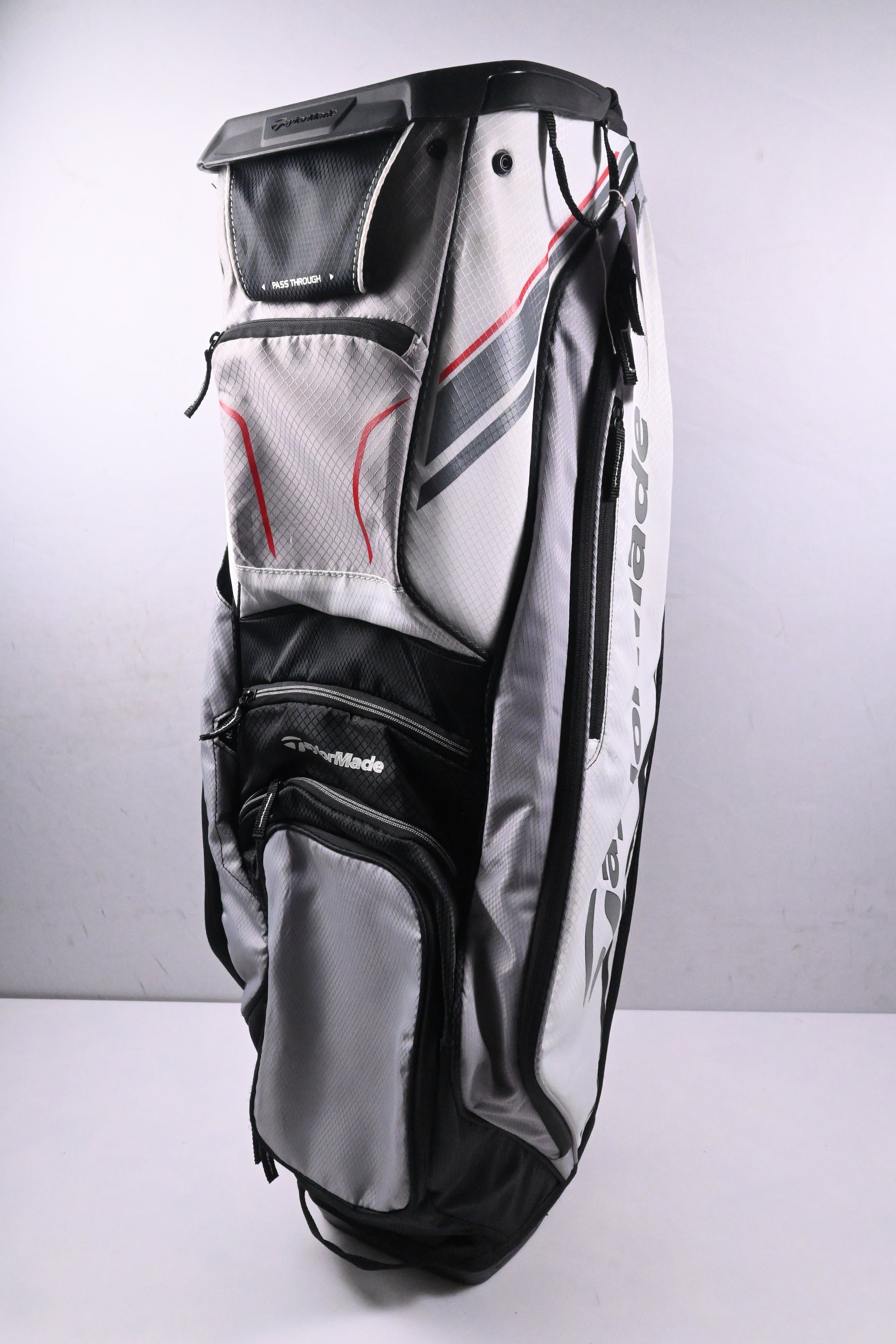 Taylormade San Clemente Cart Bag / 10-Way Divider / White, Black