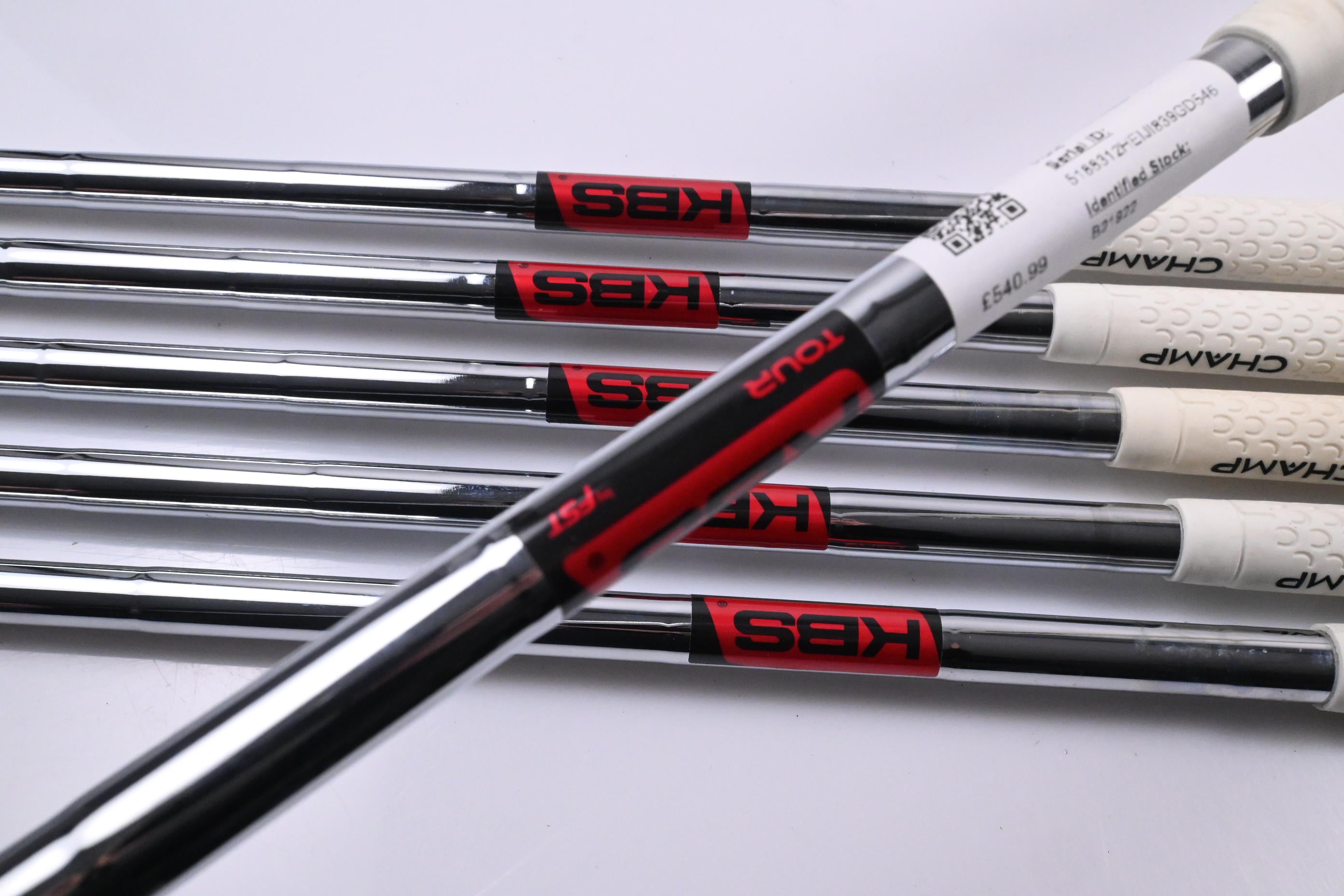 Left Hand Mizuno JPX 923 Hot Metal Pro Irons / 5-PW / Stiff Flex KBS Tour Shafts