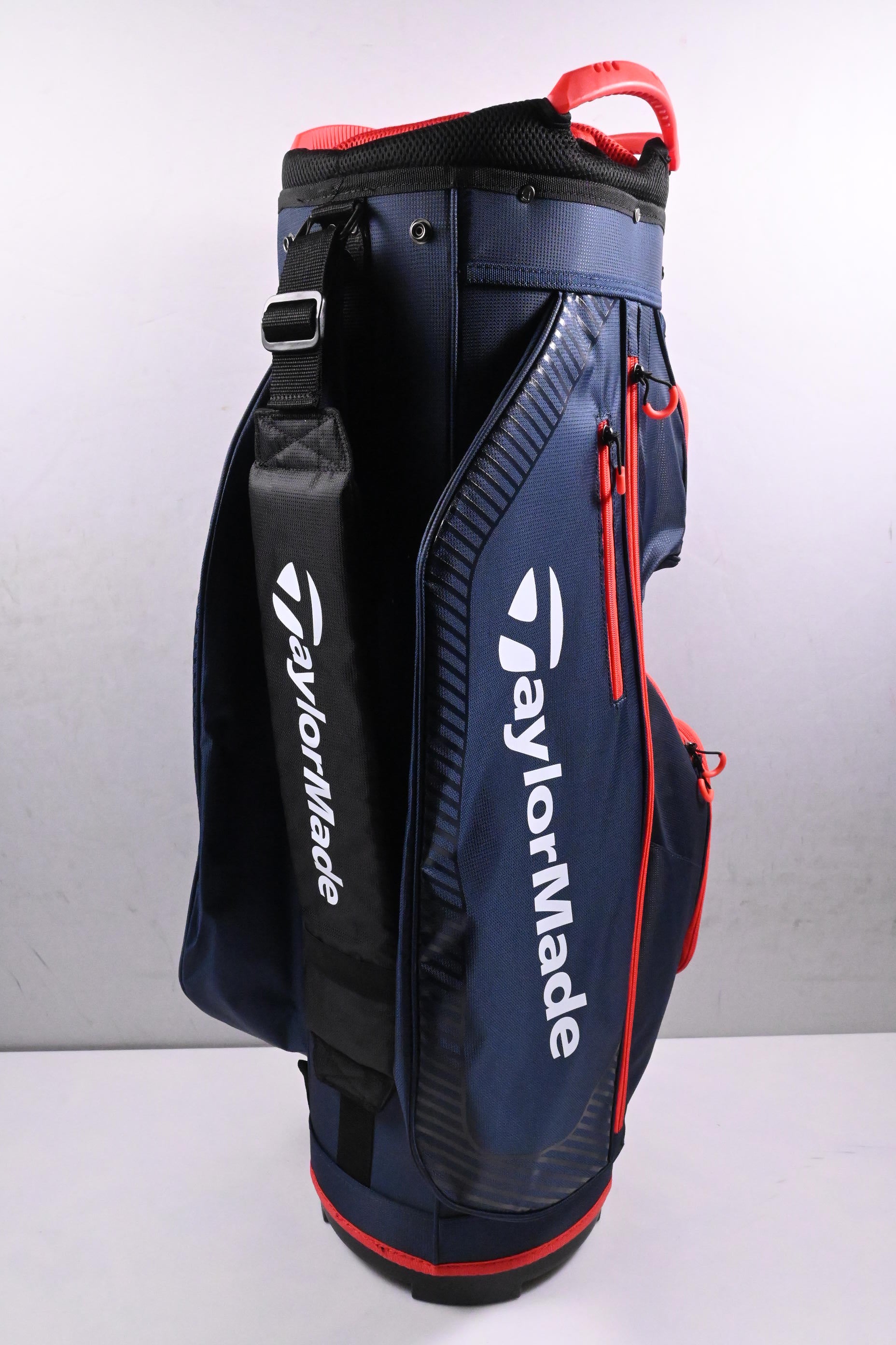 Taylormade 23 Pro Cart Bag / 14-Way Divider / Navy, Red