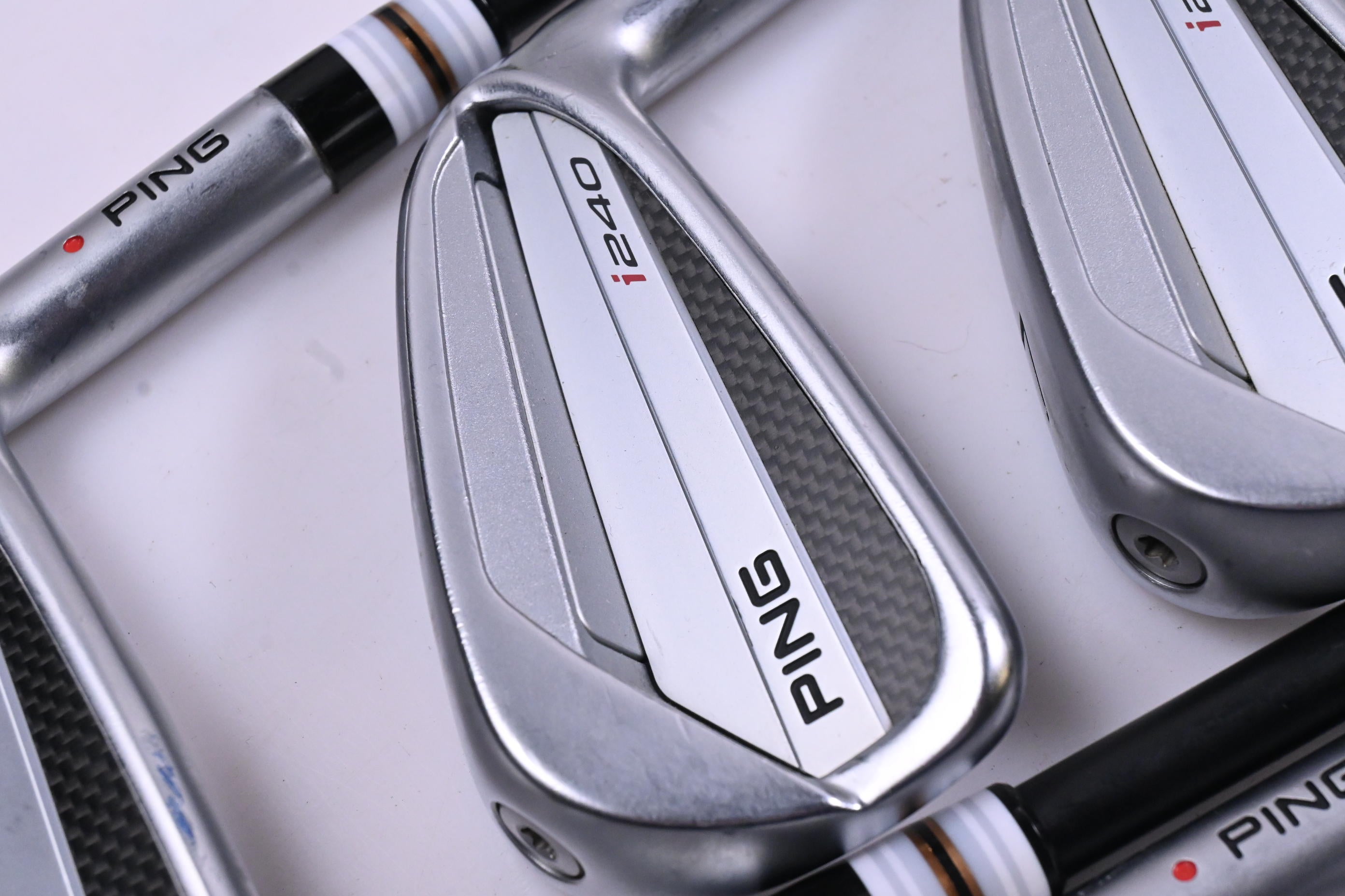 Ping I240 Irons / 5-PW / Red Dot / Stiff Flex Dynamic Gold 105 S300 Shafts