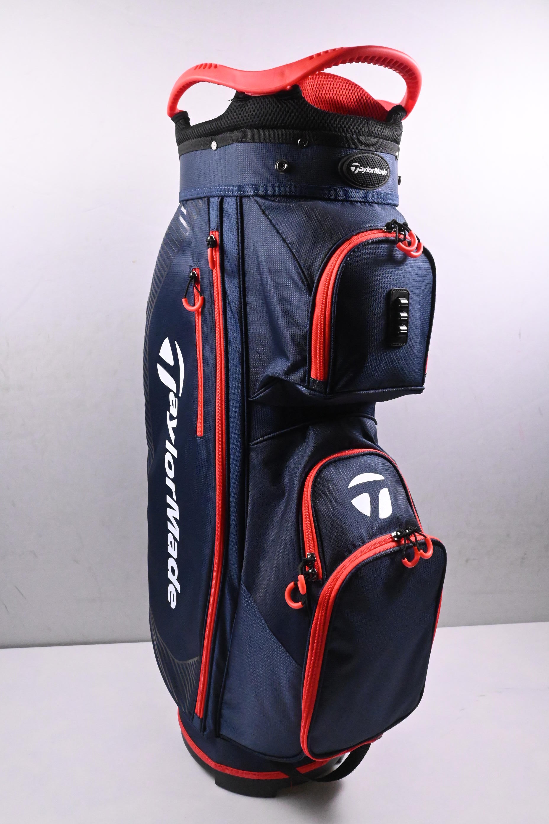 Taylormade 23 Pro Cart Bag / 14-Way Divider / Navy, Red
