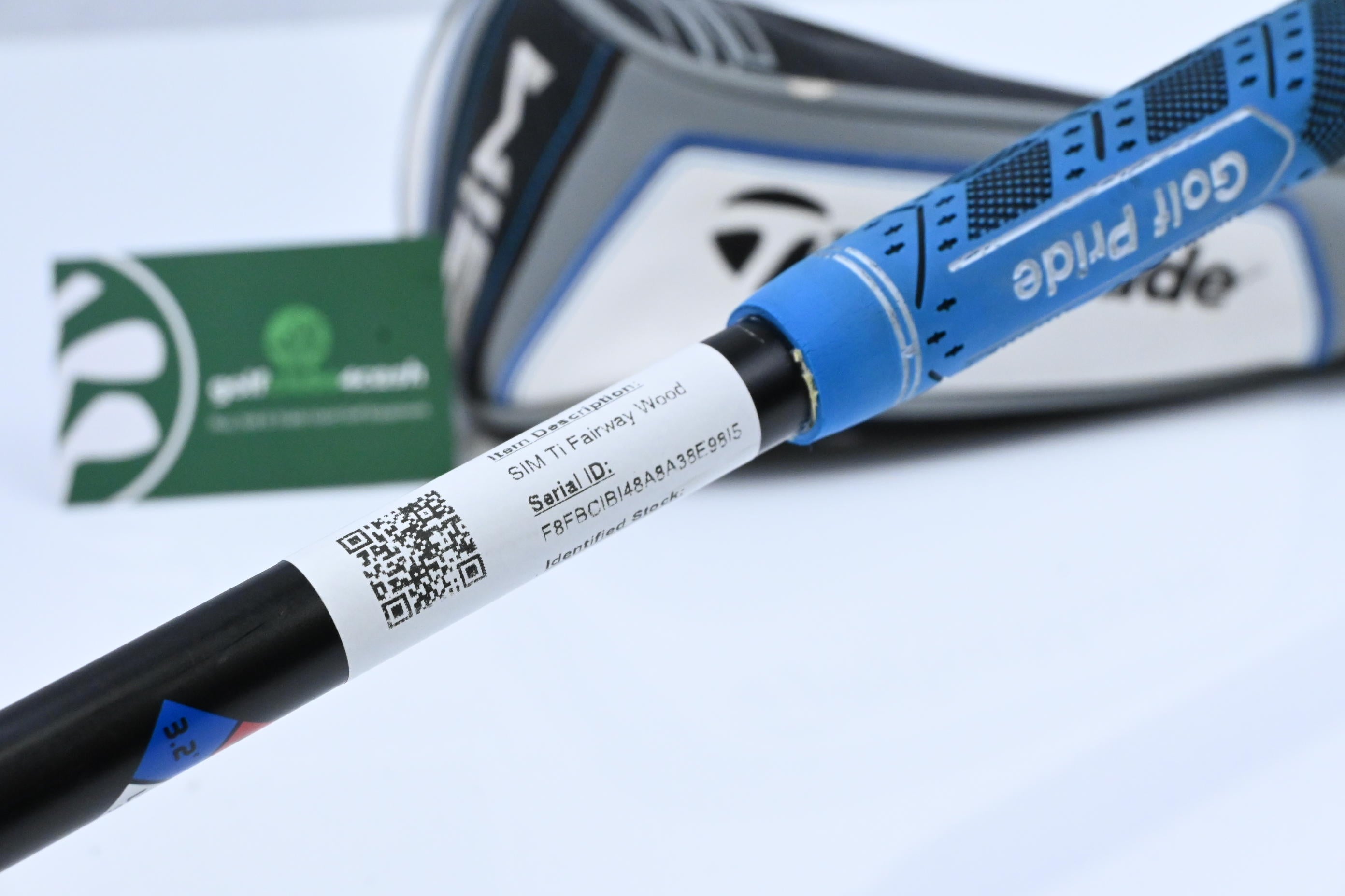 Taylormade SIM Ti #3 Wood / 15 Degree / Stiff Flex HZRDUS Black 62 Shaft