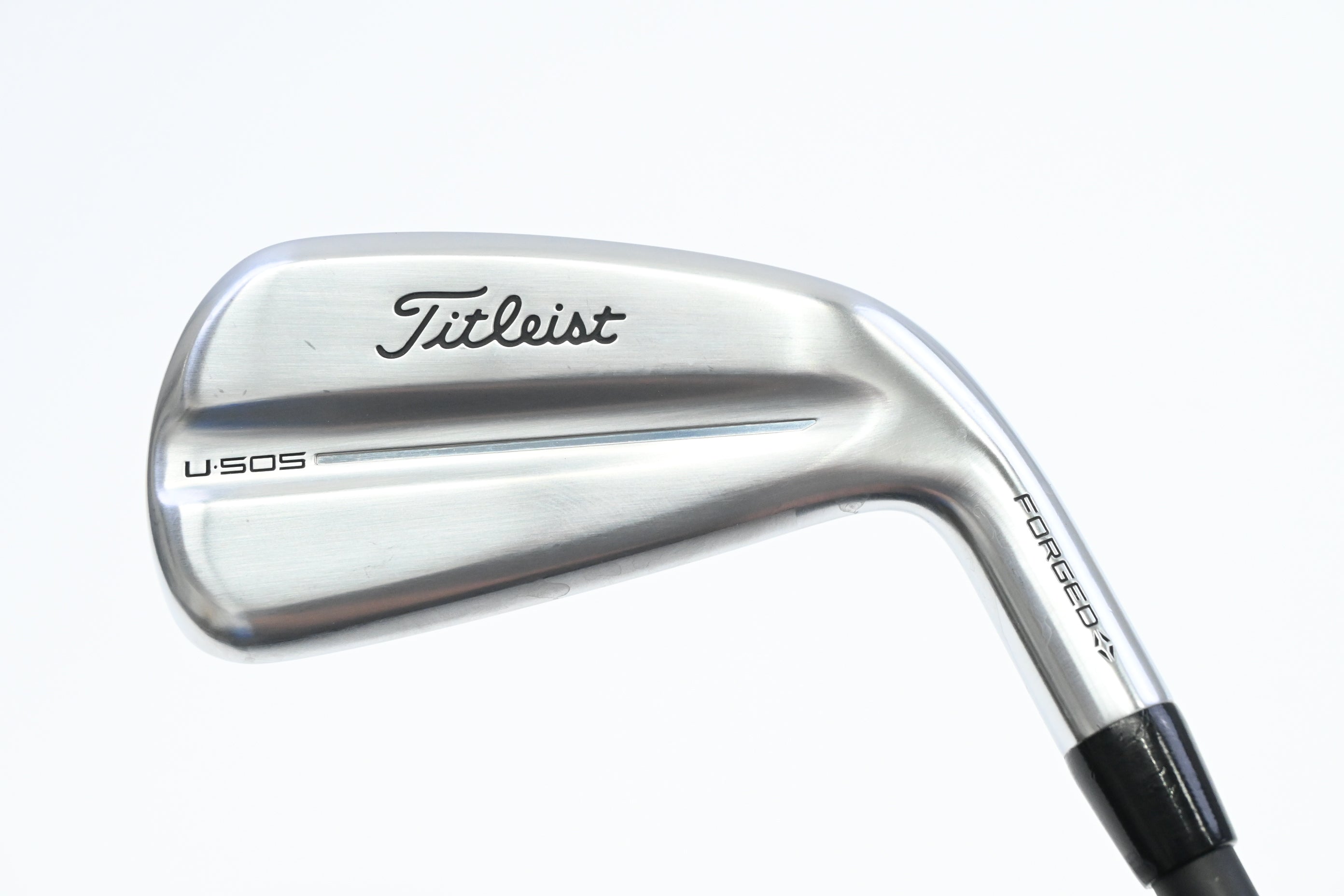 Titleist U.505 2025 Utility #2 Iron / 18 Degree / Stiff Flex HZRDUS Gen5 Black