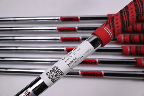 Callaway Apex Pro 24 Irons / 4-PW / X-Flex KBS $-Taper 130 Shafts