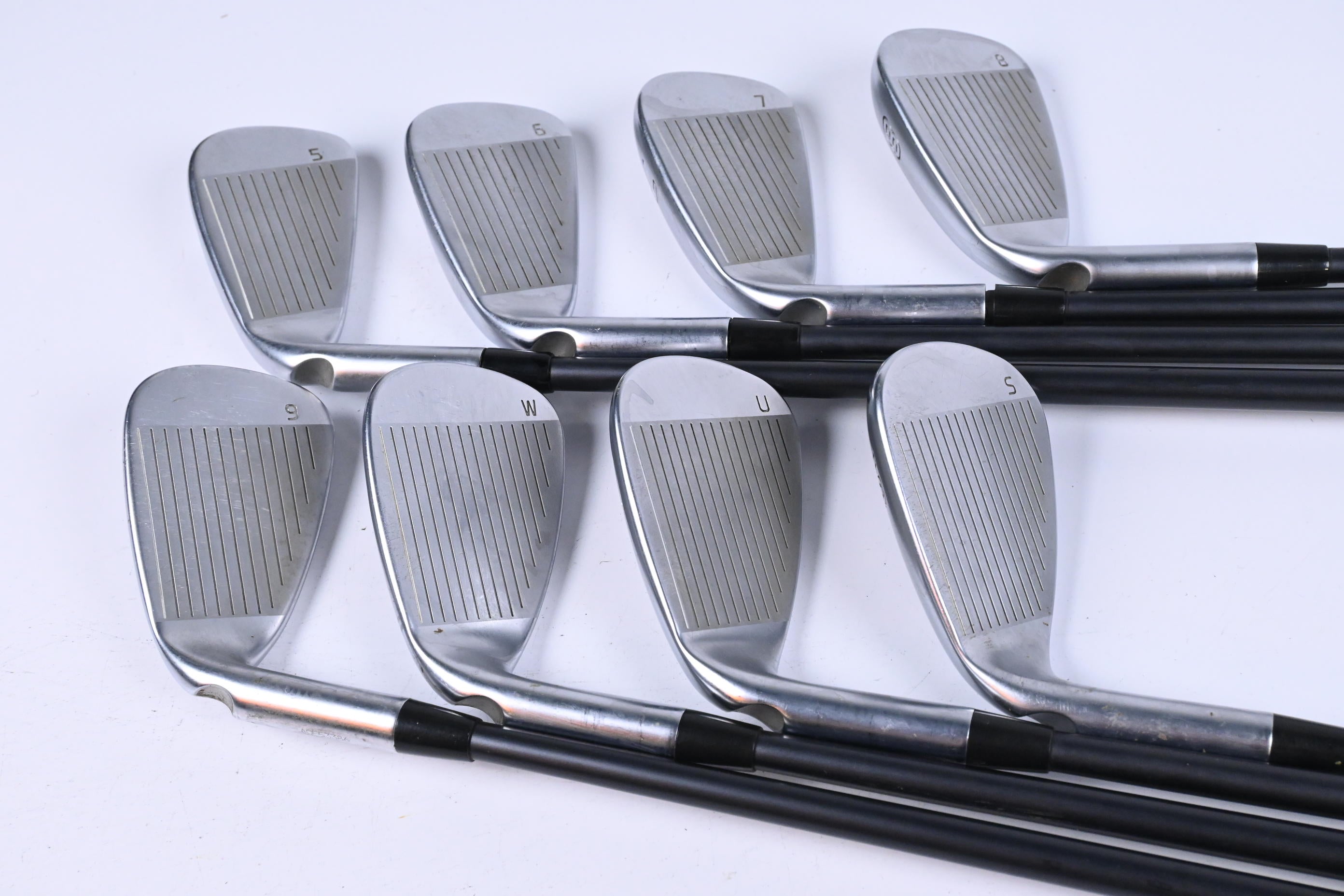 Ping G410 Irons / 5-PW+GW+SW / Black Dot / Regular Flex Ping Alta CB AWT Shafts