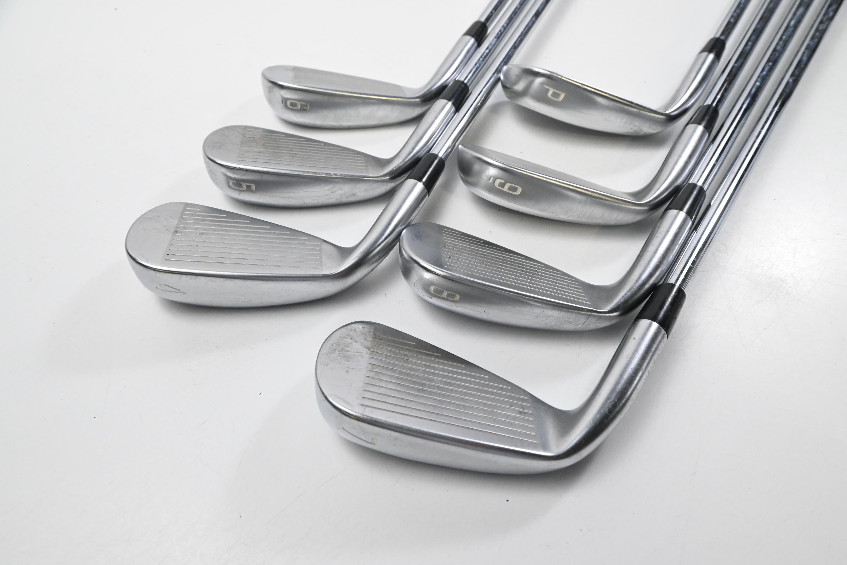 Mizuno JPX 919 Hot Metal Irons / 4-PW / Stiff Flex Project X LZ 120 Shafts