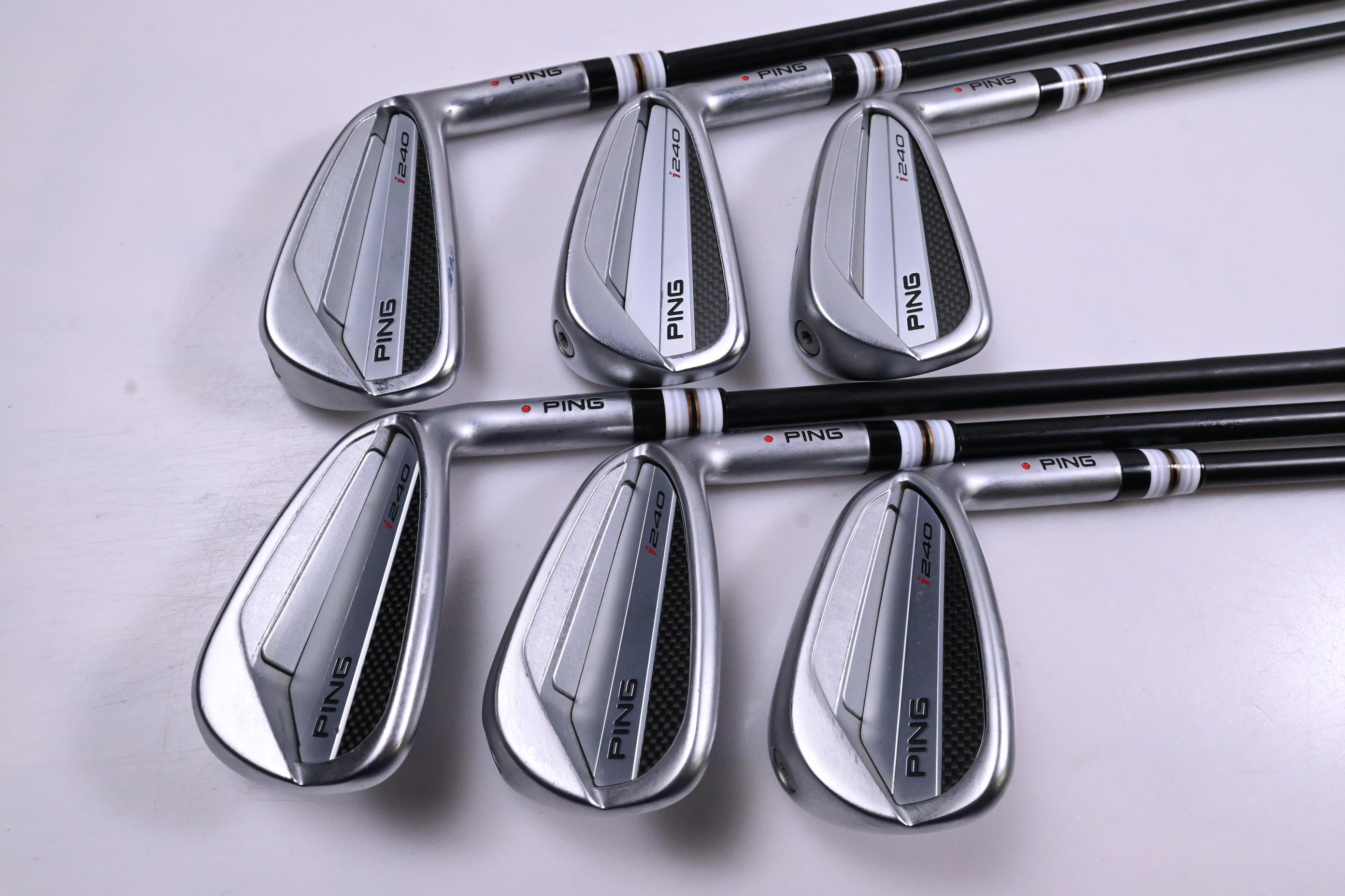 Ping I240 Irons / 5-PW / Red Dot / Stiff Flex Dynamic Gold 105 S300 Shafts