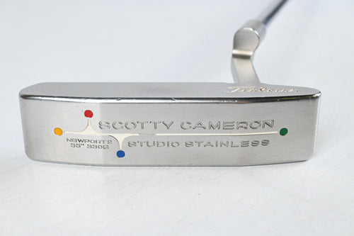 Scotty Cameron Studio Stainless Newport Putter / 35 Inch