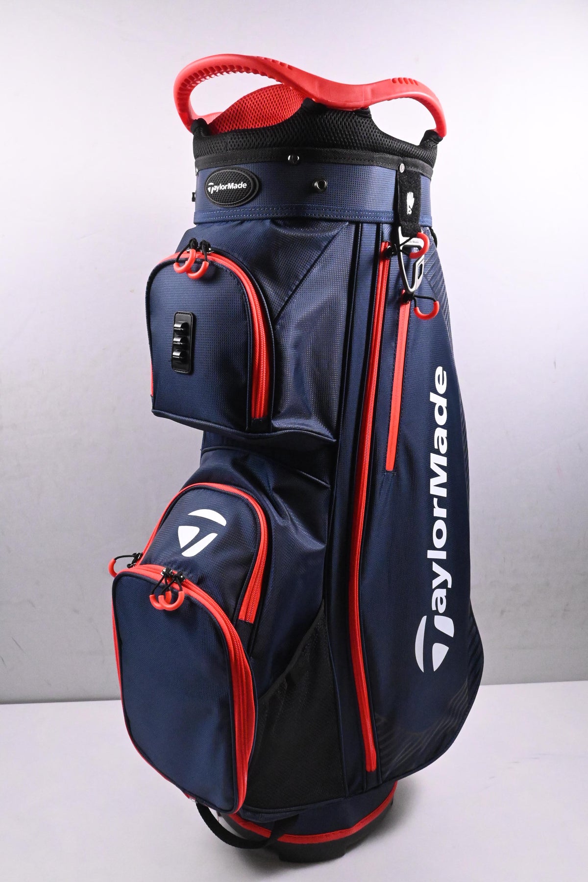 Taylormade 23 Pro Cart Bag / 14-Way Divider / Navy, Red